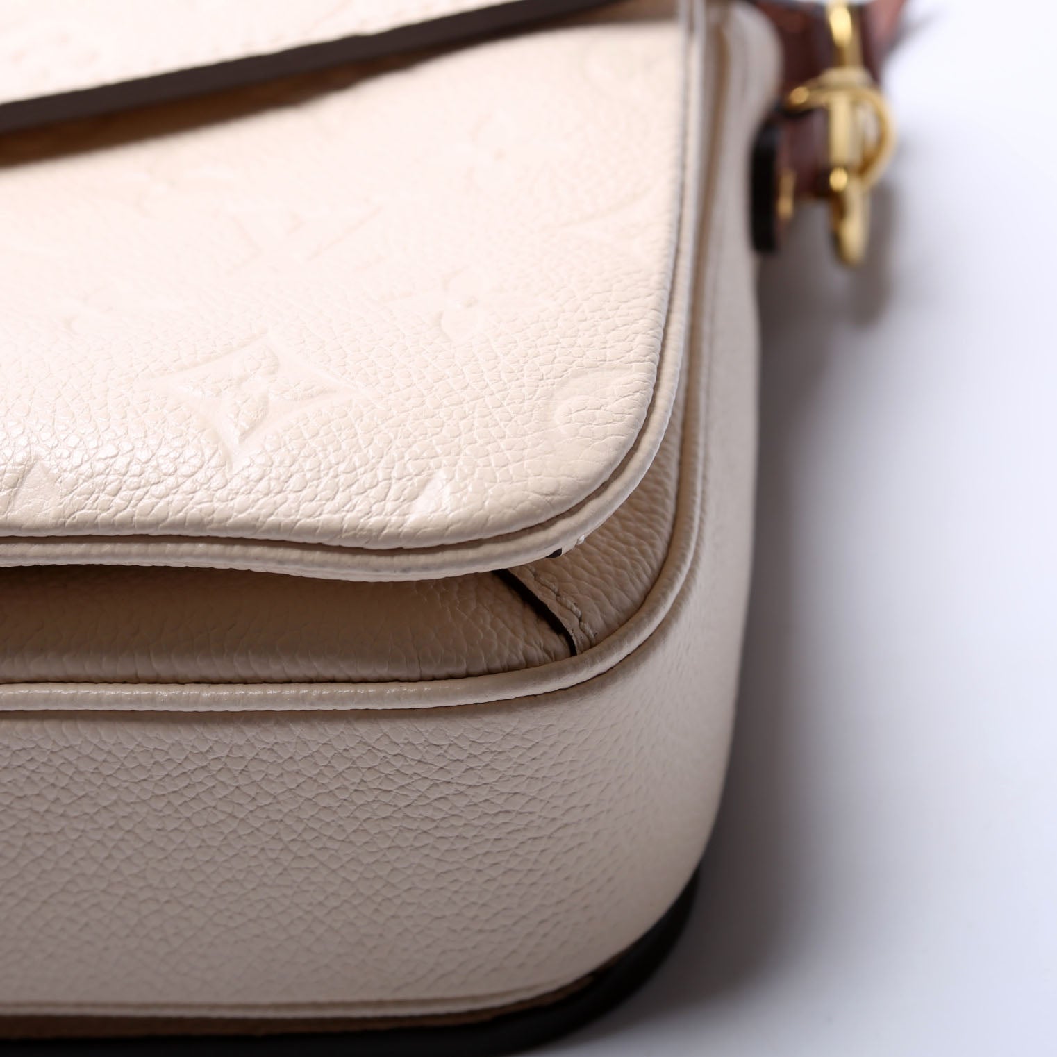 Pochette Metis Empreinte Braided Cream