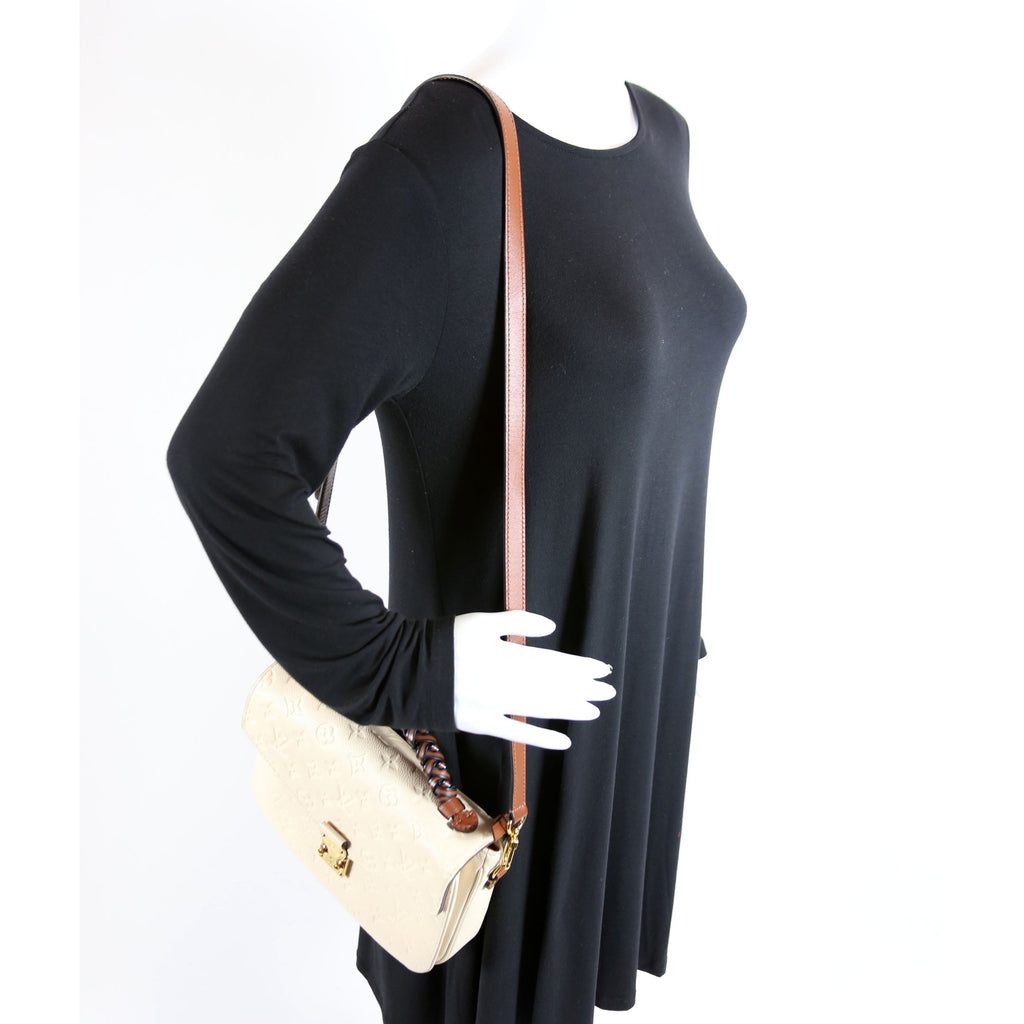 Pochette Metis Empreinte Braided Cream