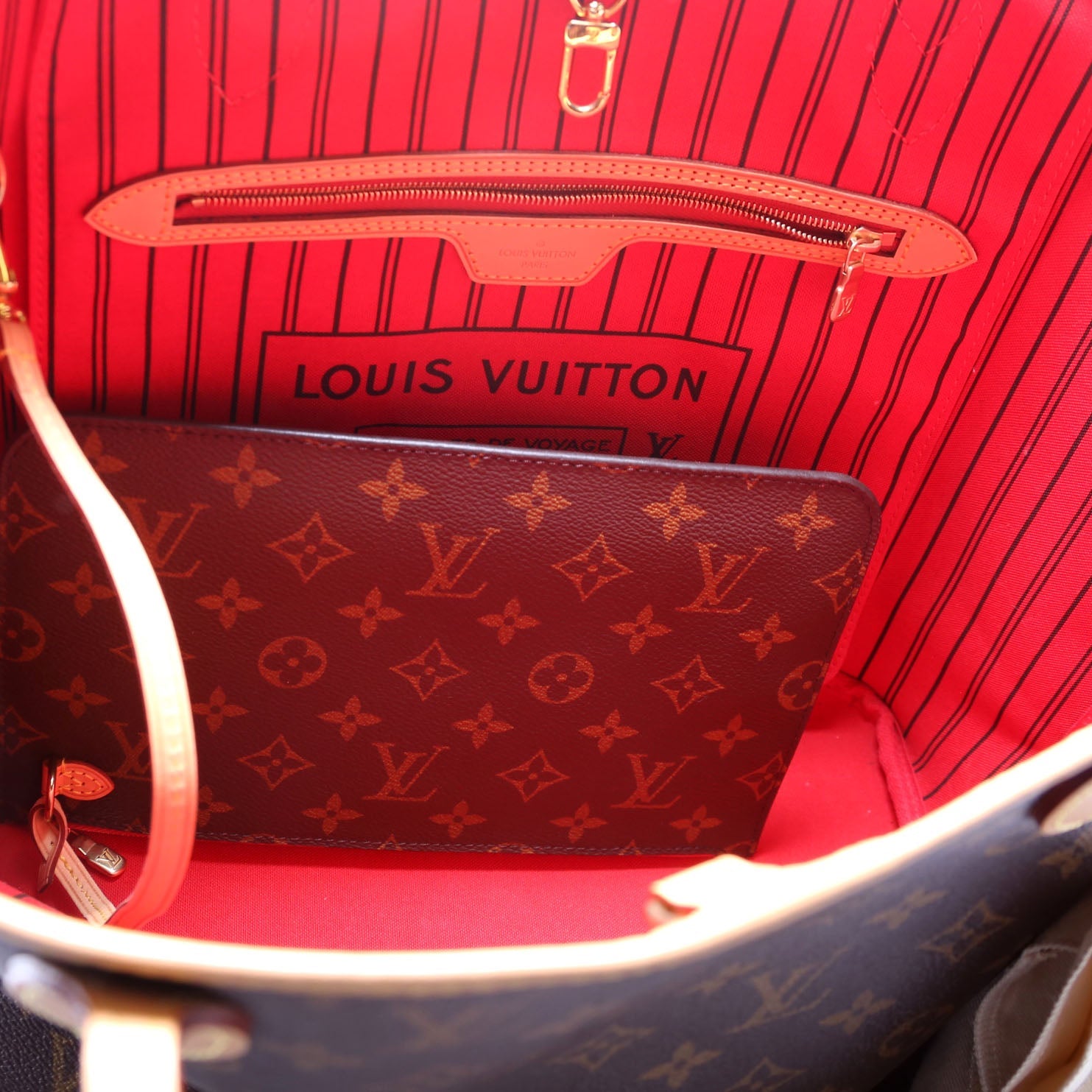 Neverfull With Wallet MM Monogram