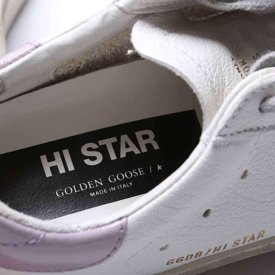 Hi Star Sneakers Size 36 White/Purple