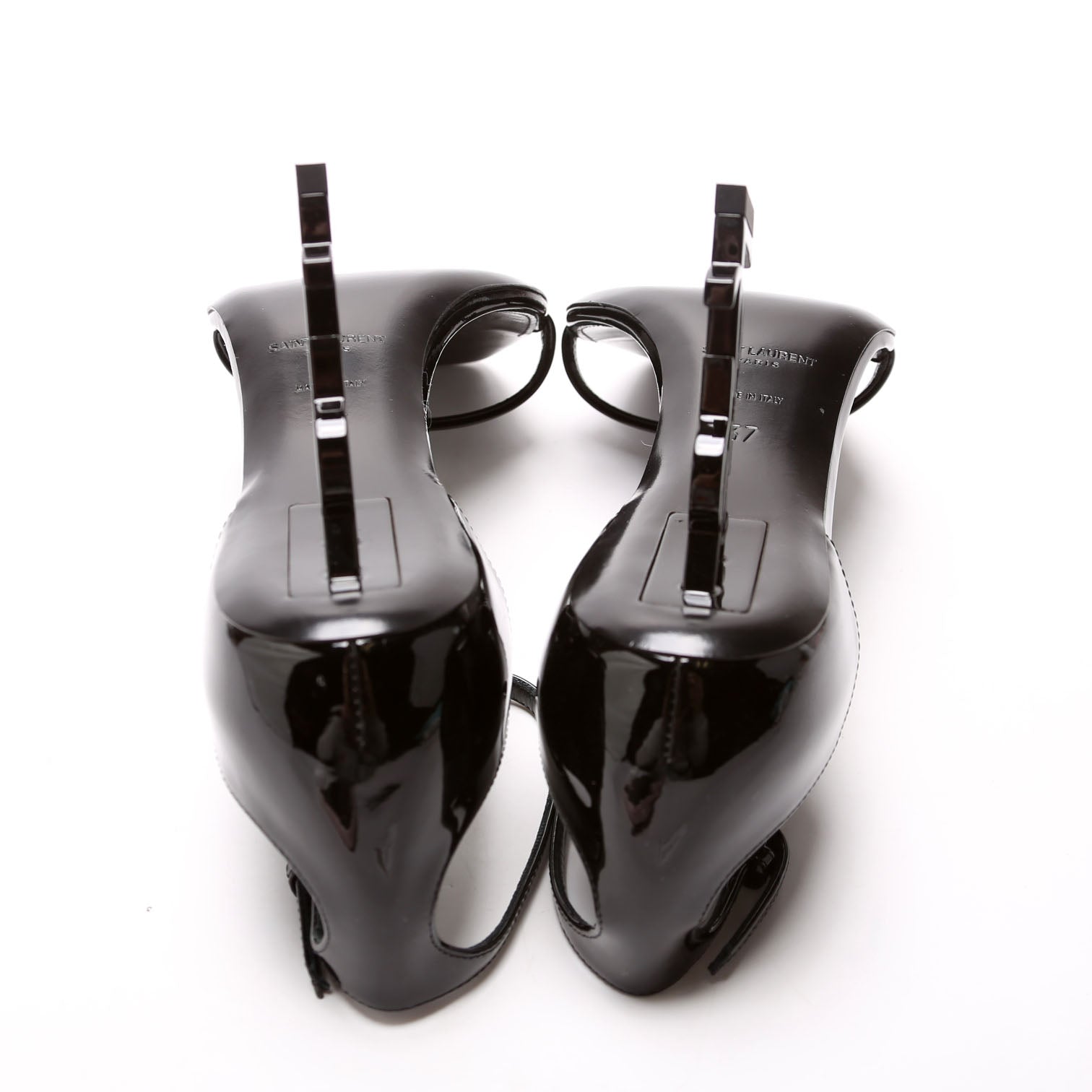 Opyum Sandal Heels Size 37.5 Black