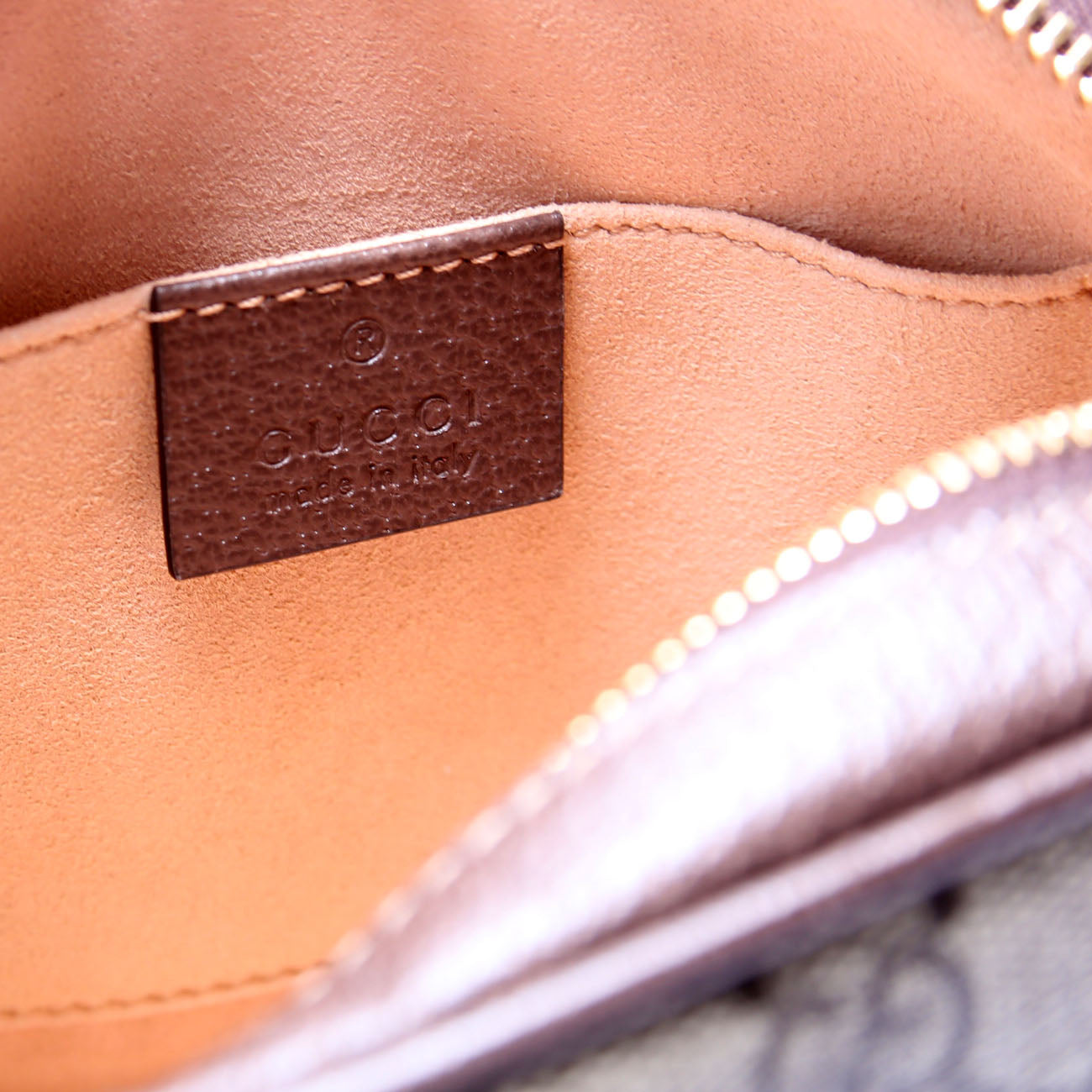 Gucci 517350 Ophidia Small Shoulder Bag Brown