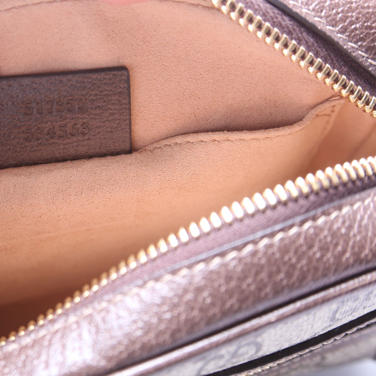 Gucci 517350 Ophidia Small Shoulder Bag Brown