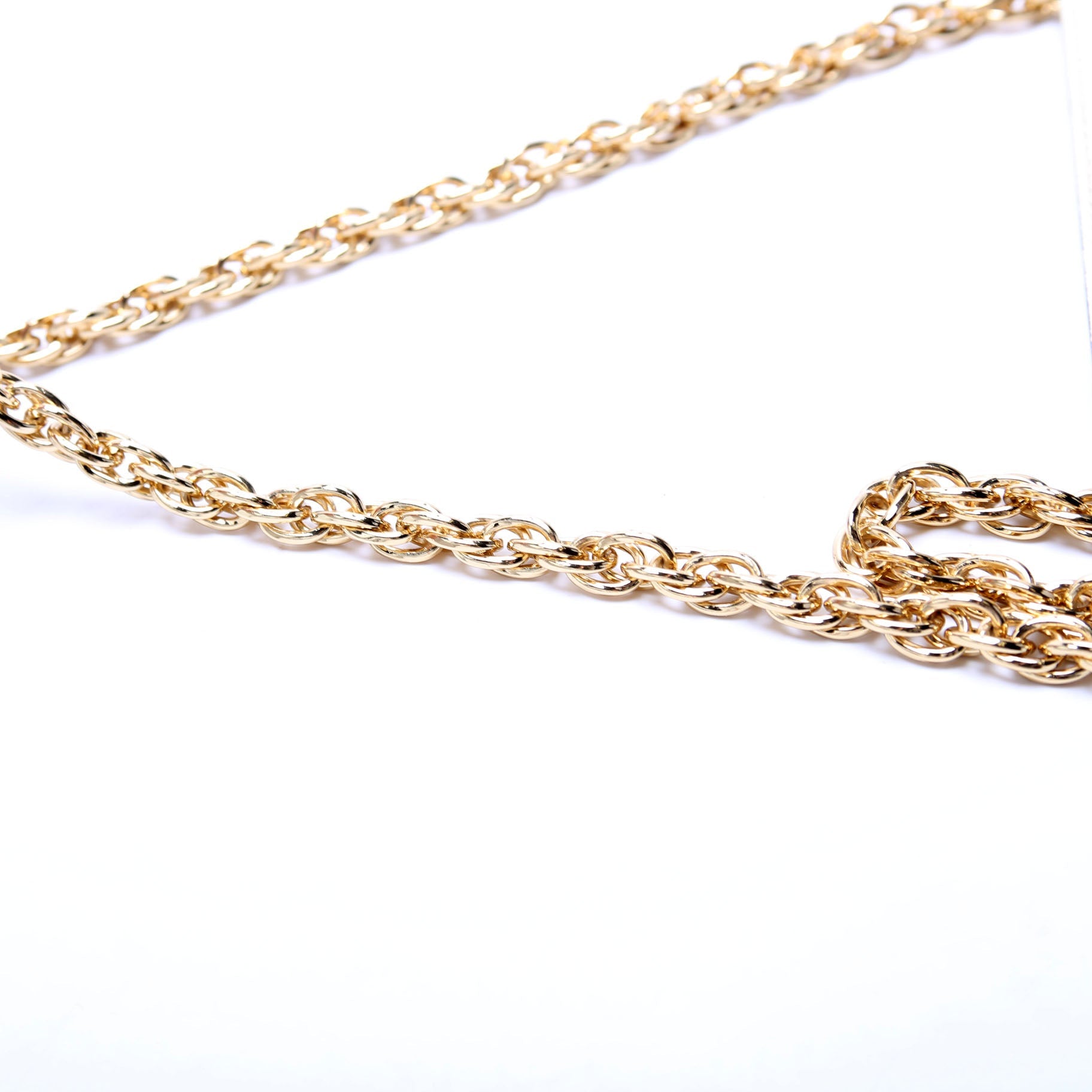 503877 GG Supreme Flora Ophidia Small Chain White