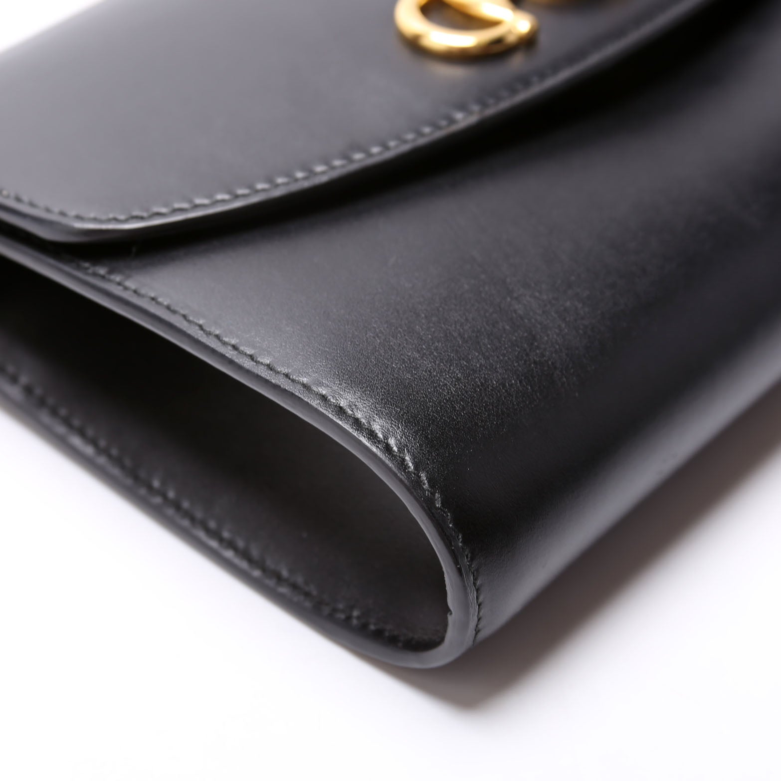 572375 Zumi Calfskin Mini Shoulder Bag Black