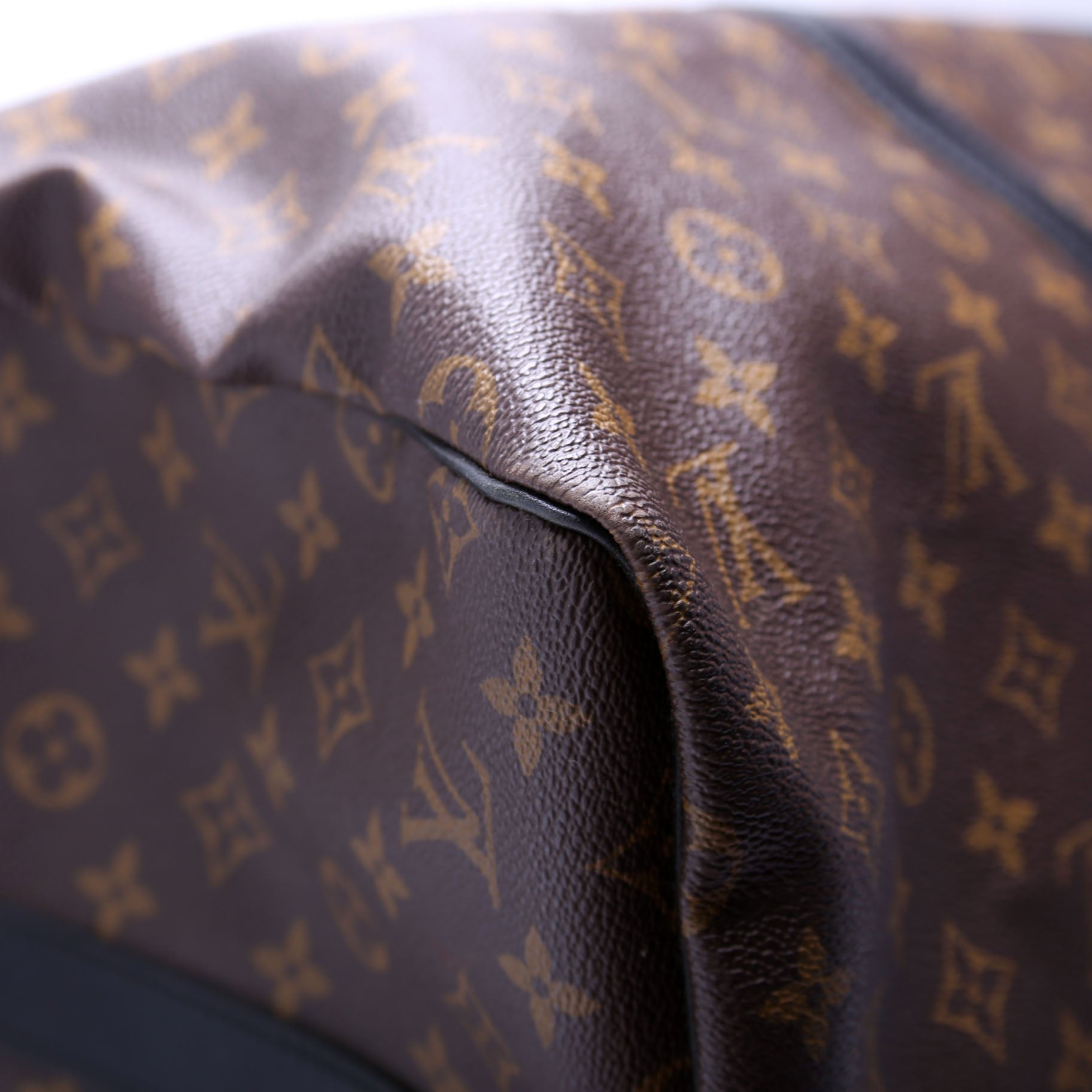 Keepall 55 Bandouliere Macassar Monogram