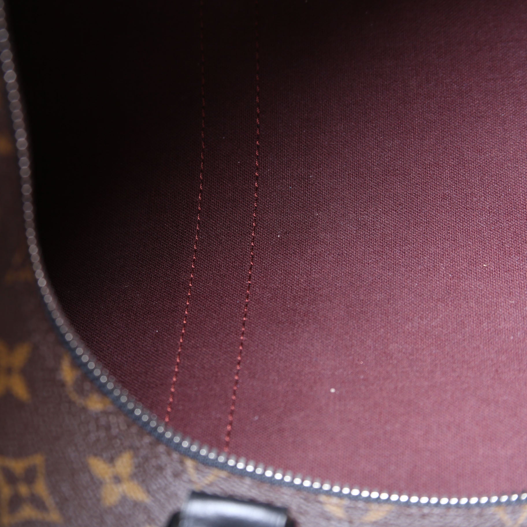 Keepall 55 Bandouliere Macassar Monogram