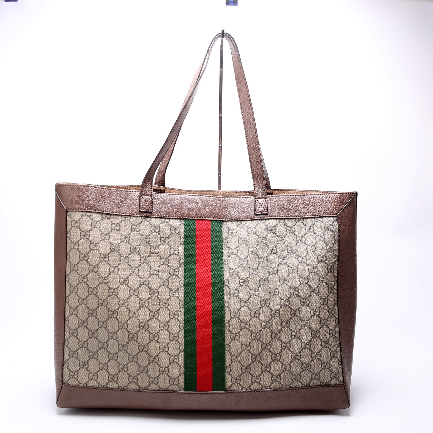 547947 Ophidia Soft GG Supreme Medium Tote Brown