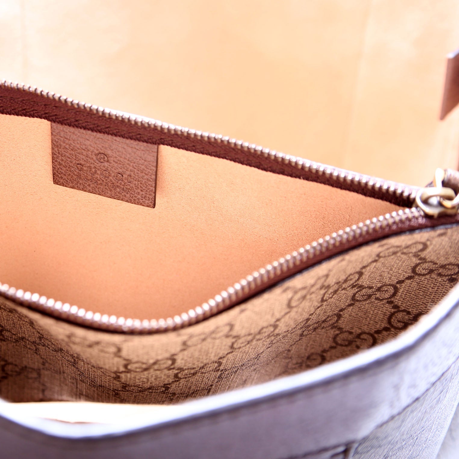 547947 Ophidia Soft GG Supreme Medium Tote Brown