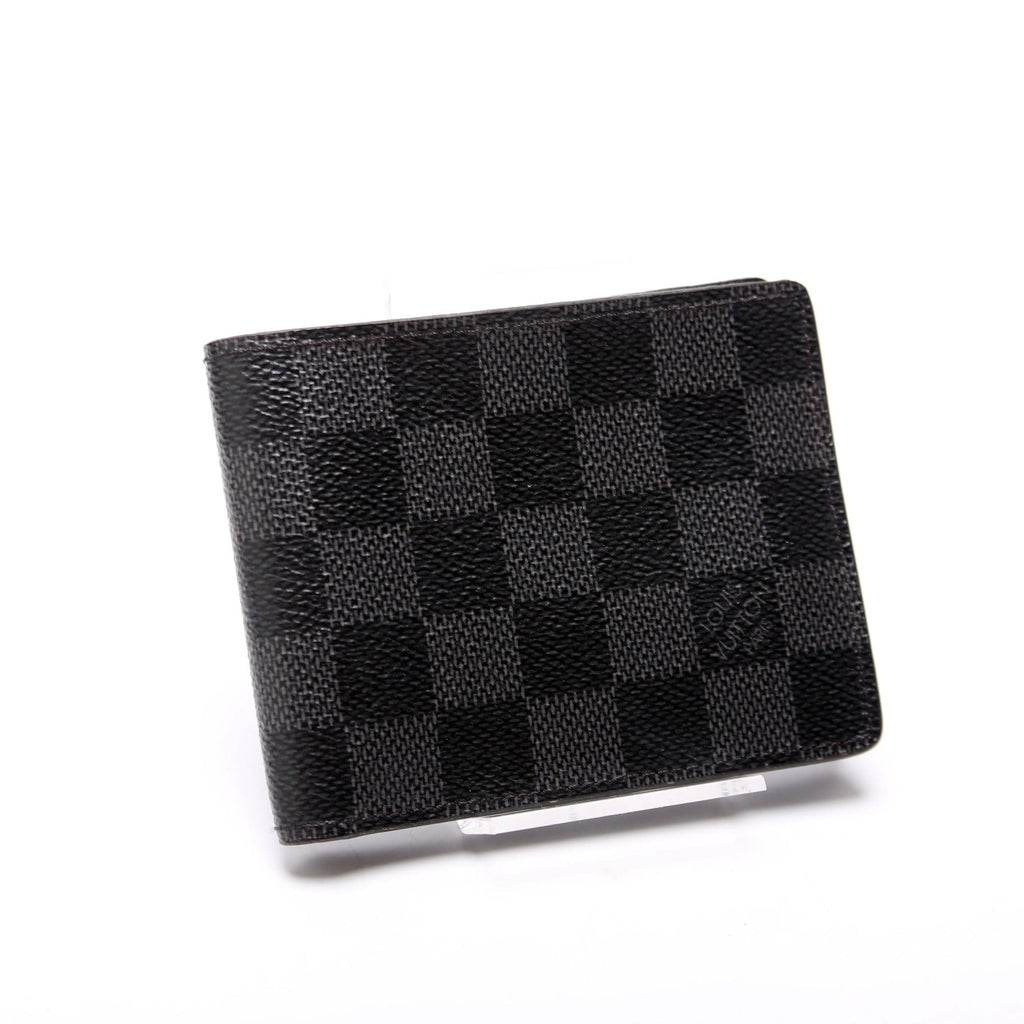 Mens Multiple Wallet Damier Graphite