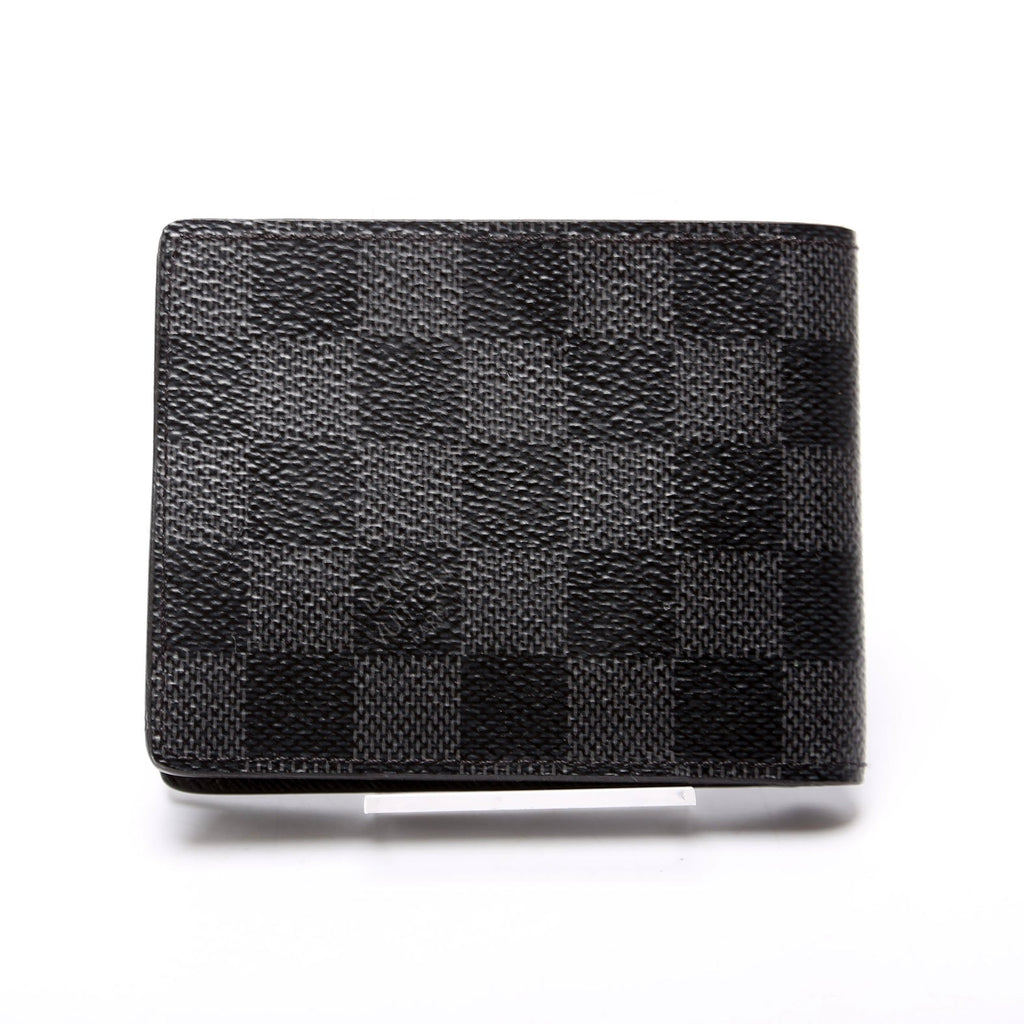 Mens Multiple Wallet Damier Graphite