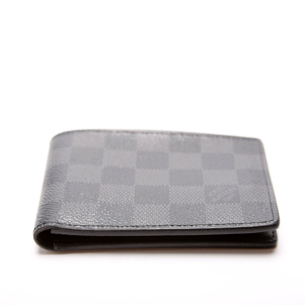 Mens Multiple Wallet Damier Graphite