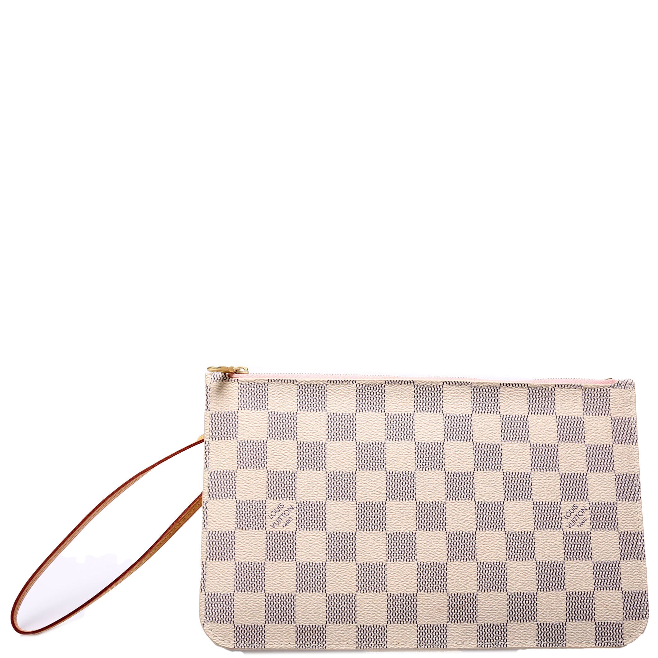 Pochette Only Damier Azur Neverfull Pink