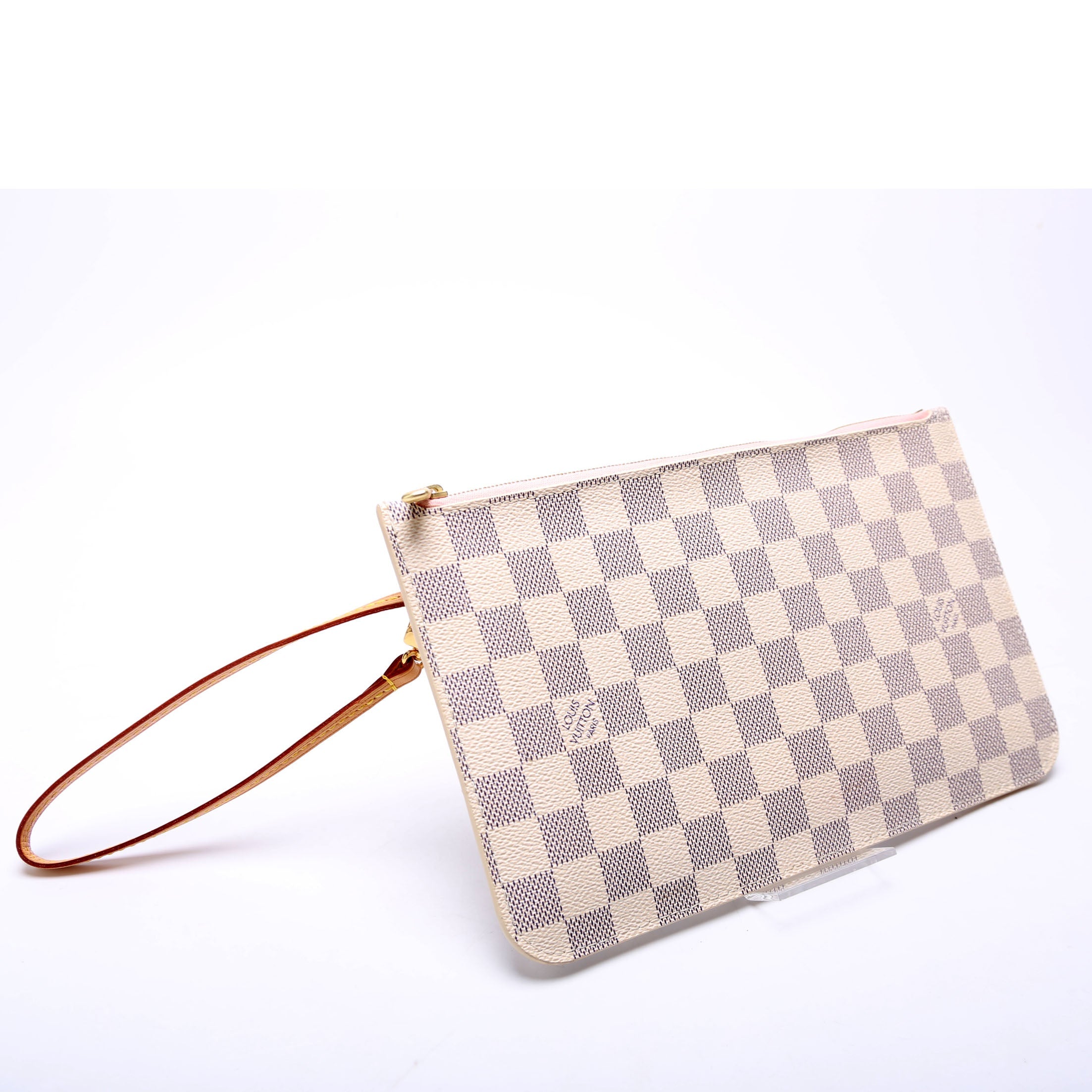 Pochette Only Damier Azur Neverfull Pink