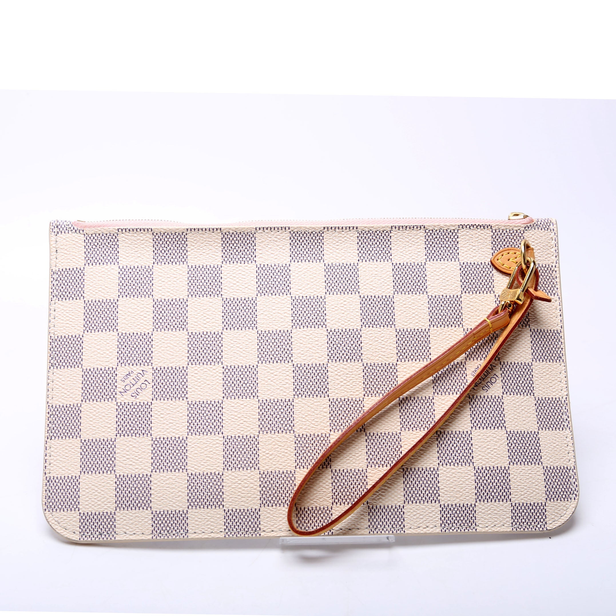 Pochette Only Damier Azur Neverfull Pink