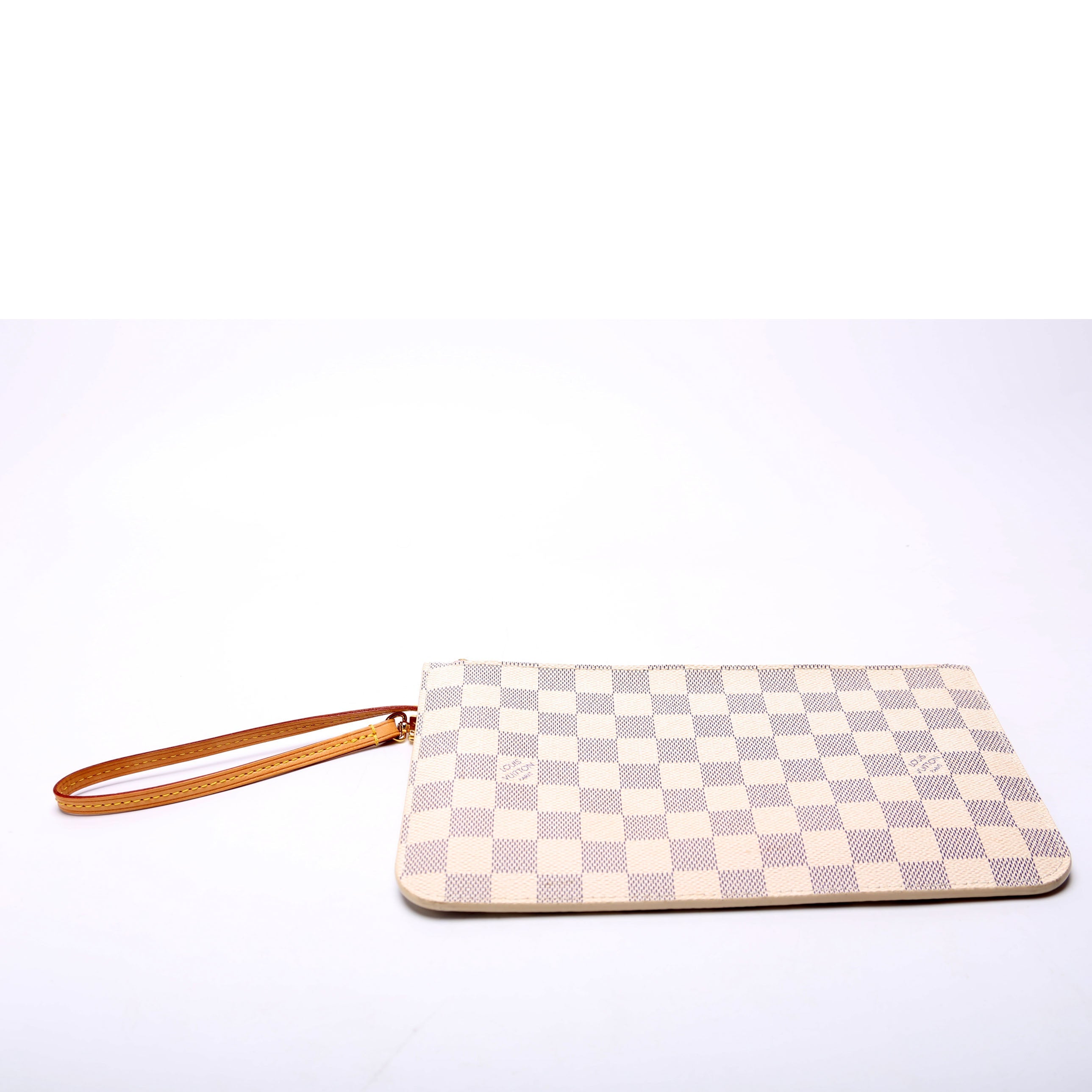 Pochette Only Damier Azur Neverfull Pink