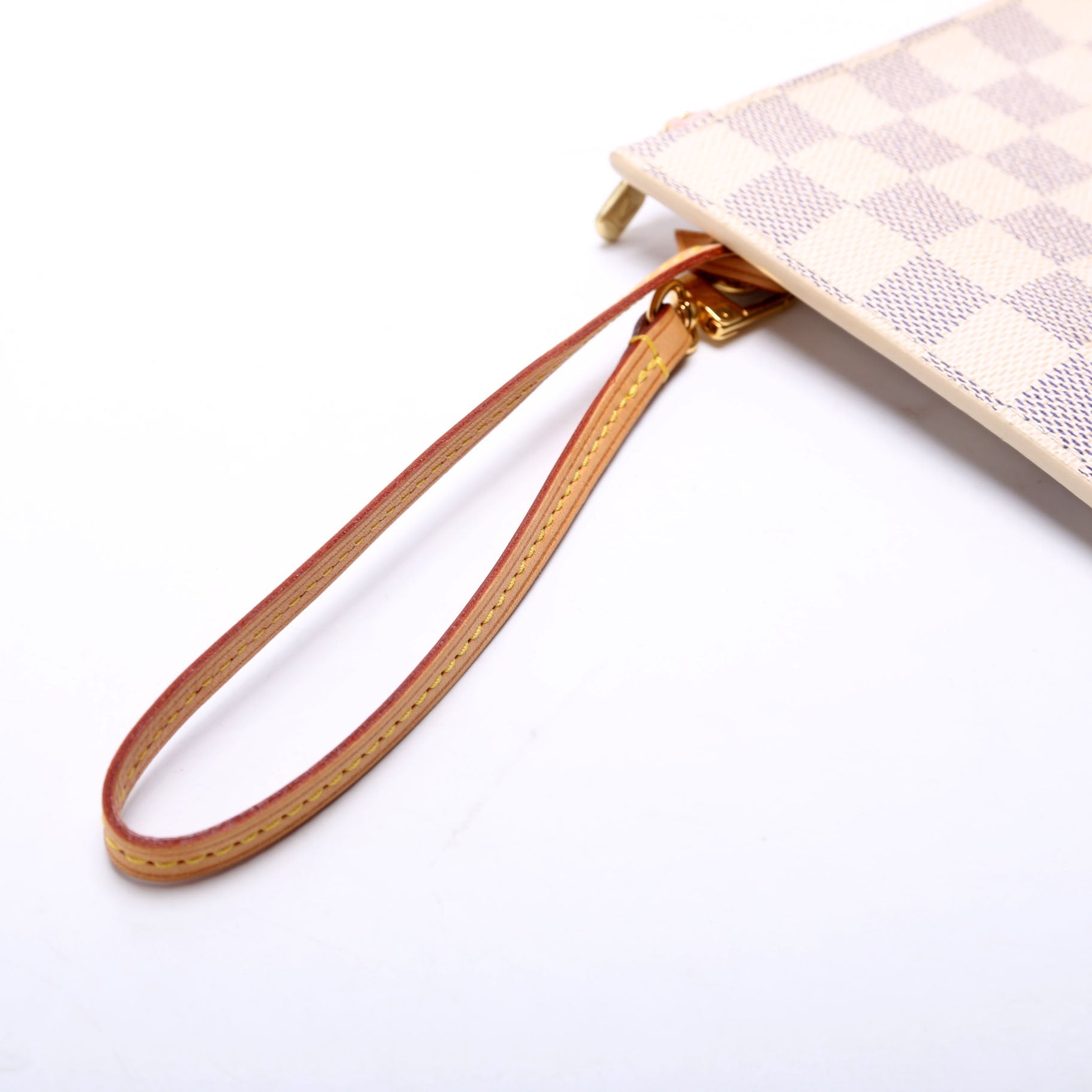 Pochette Only Damier Azur Neverfull Pink