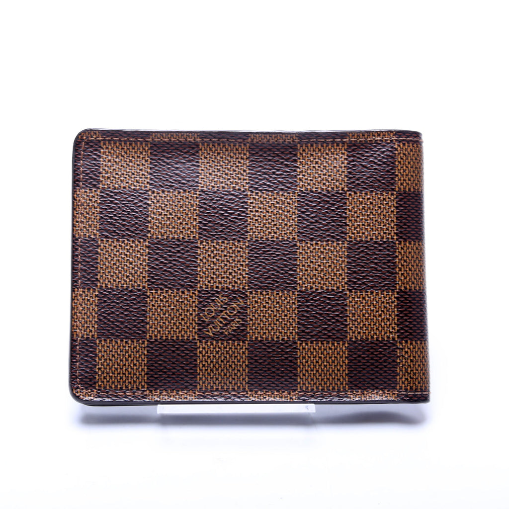 Mens Multiple Wallet Damier Ebene