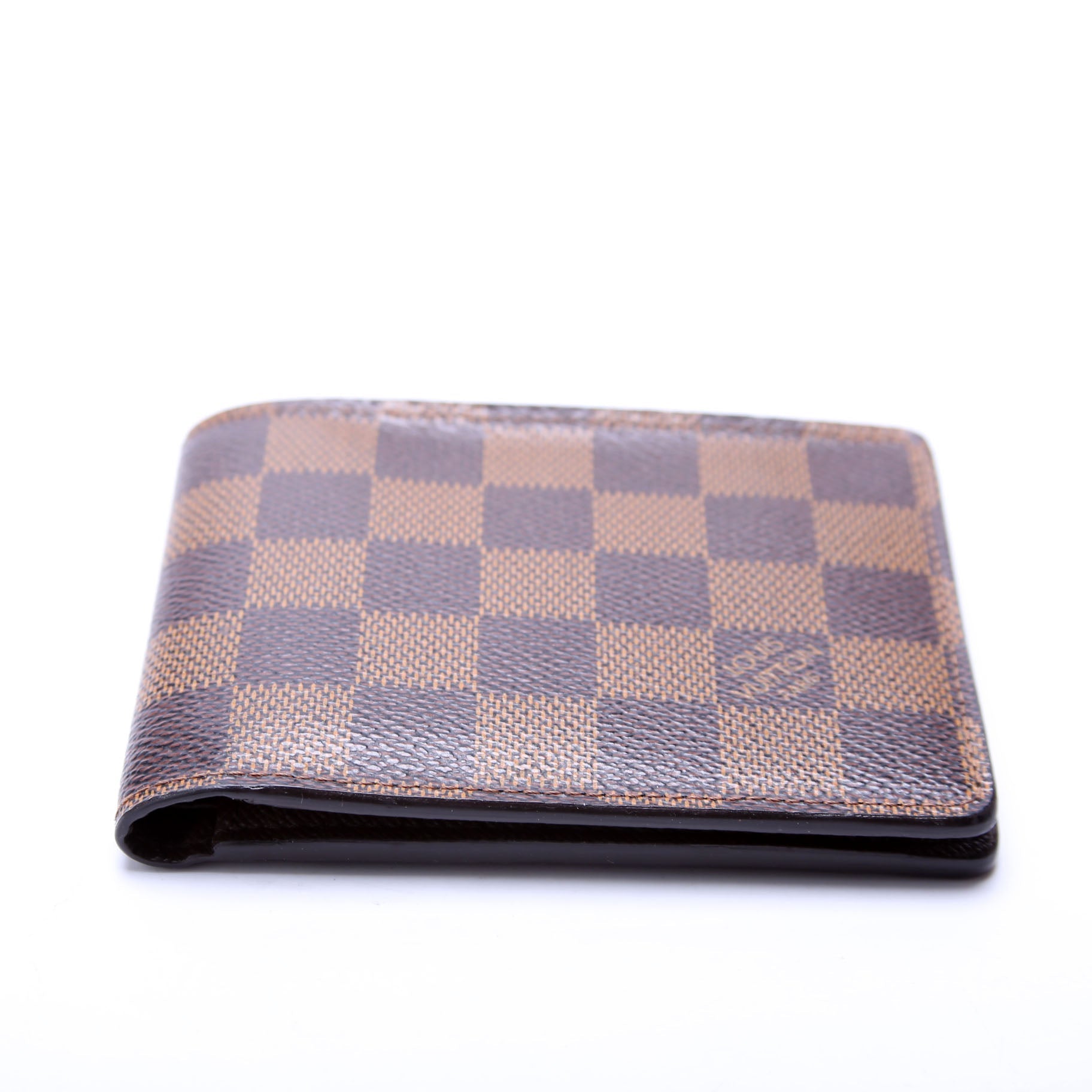 Mens Multiple Wallet Damier Ebene