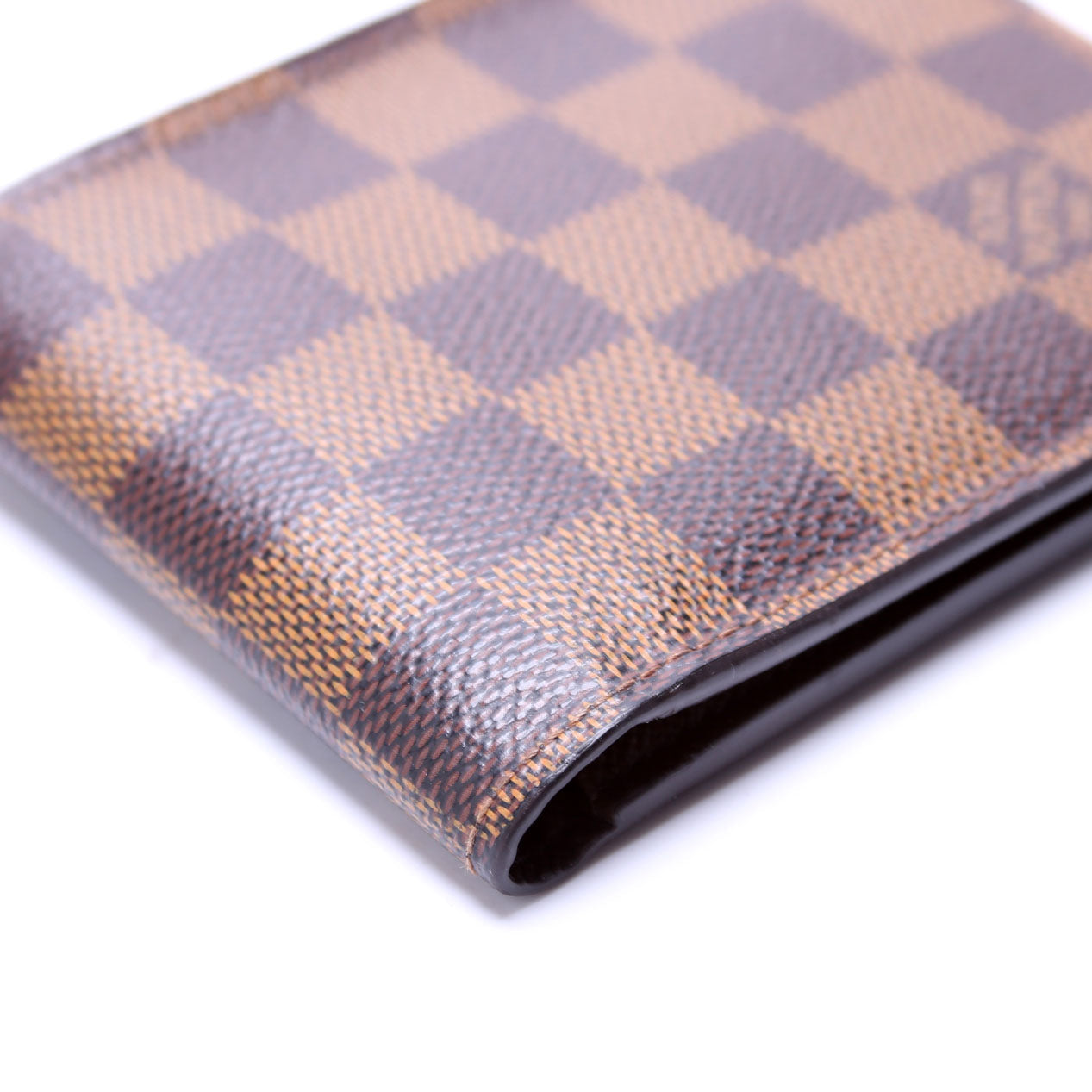 Mens Multiple Wallet Damier Ebene