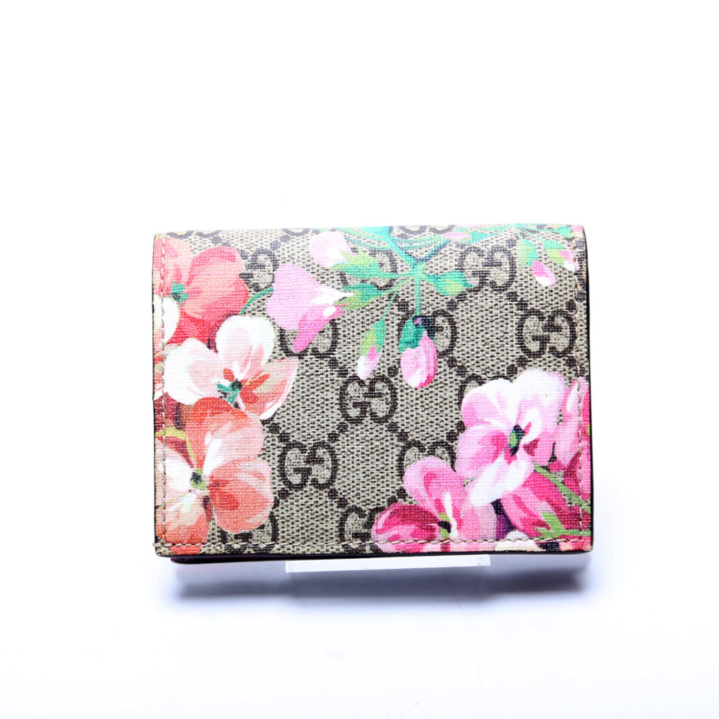 453176 GG Blooms Card Case Multicolor