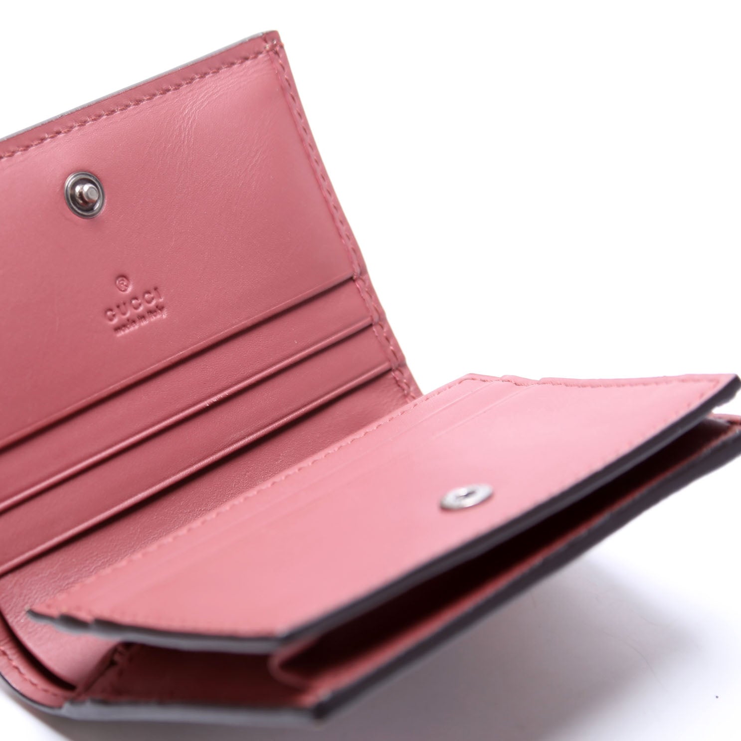 453176 GG Blooms Card Case Multicolor