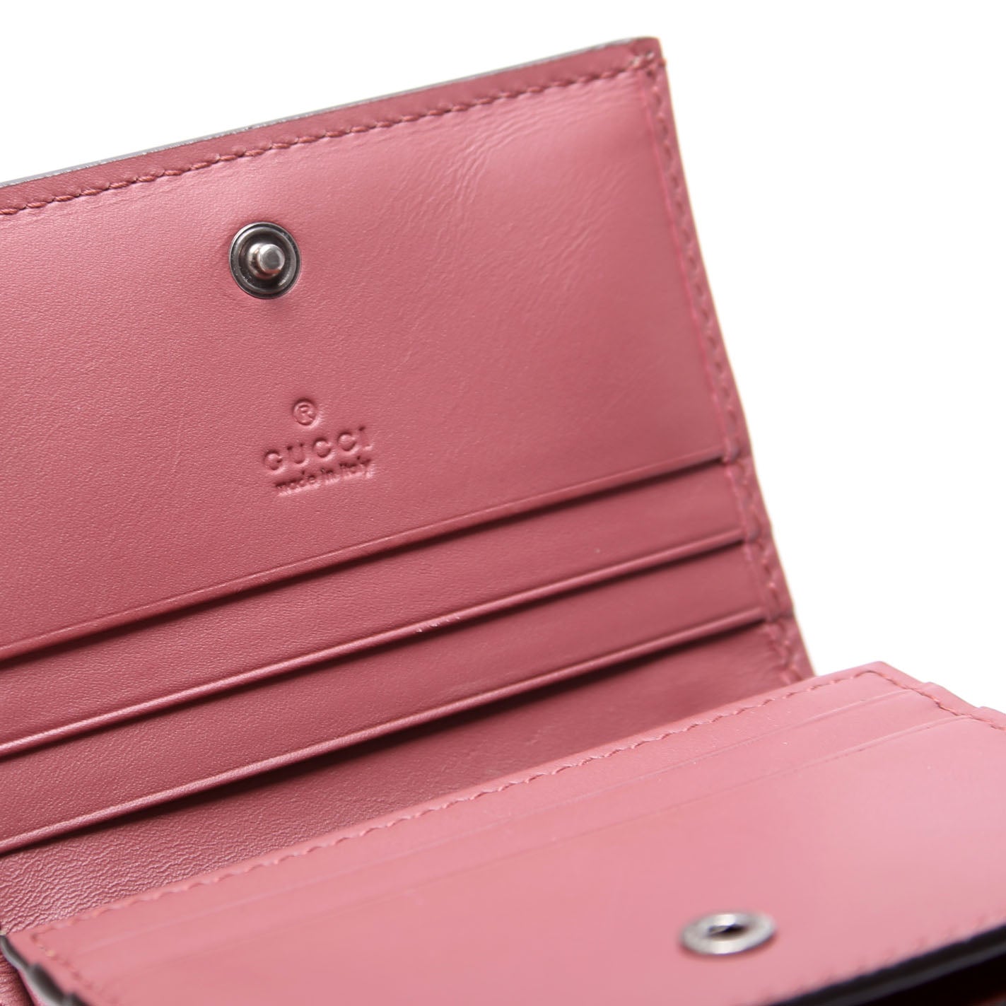 453176 GG Blooms Card Case Multicolor