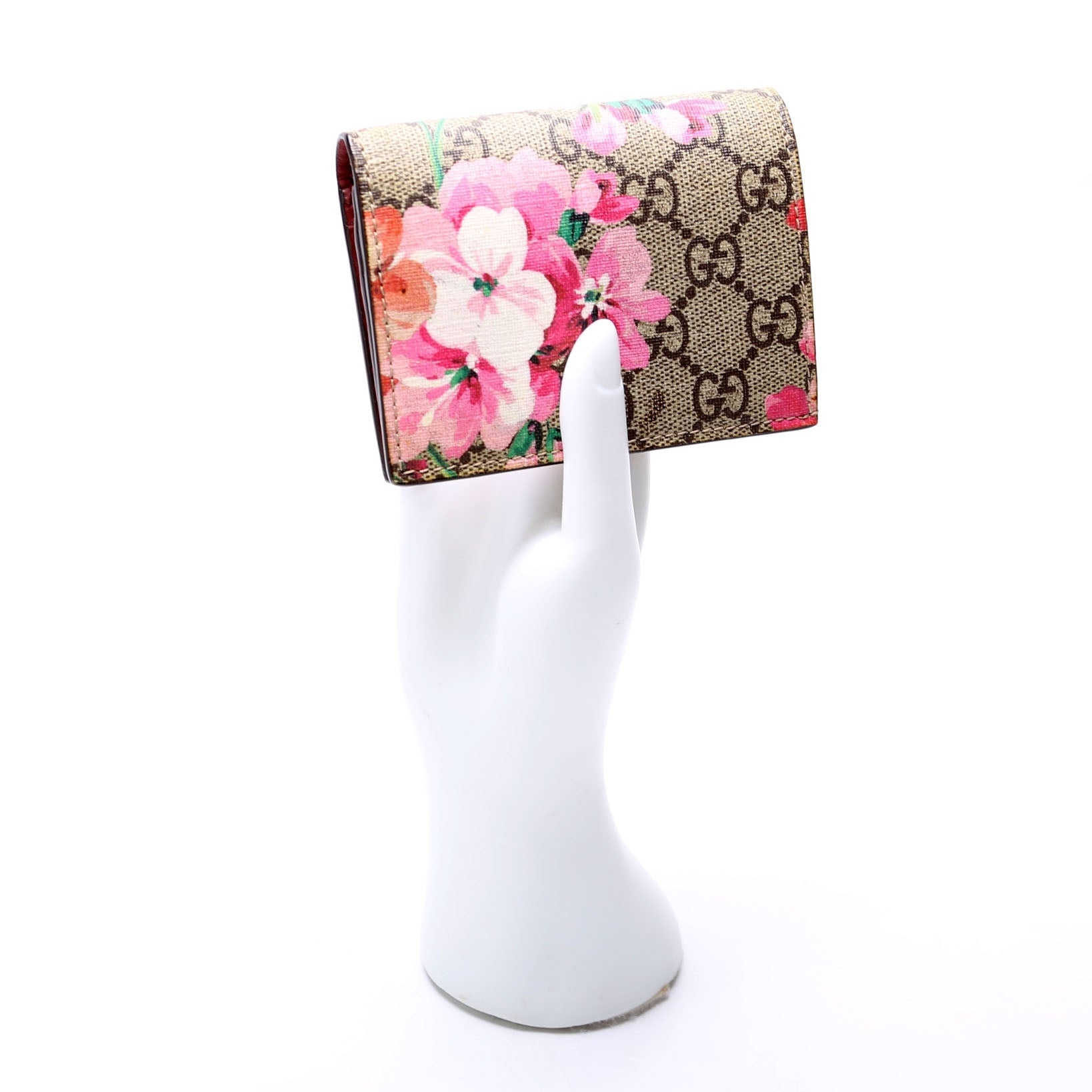 453176 GG Blooms Card Case Multicolor