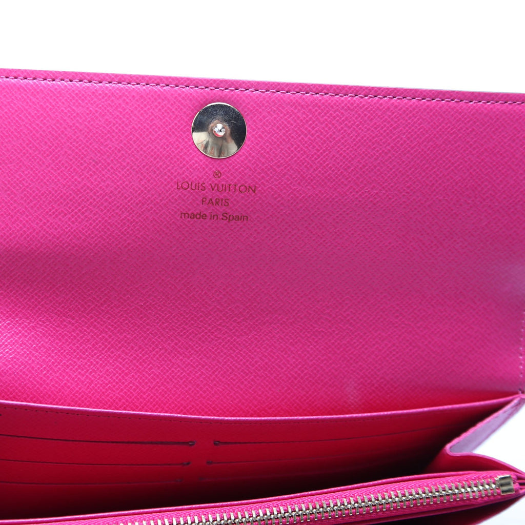 Sarah Wallet Multicolor Monogram Black