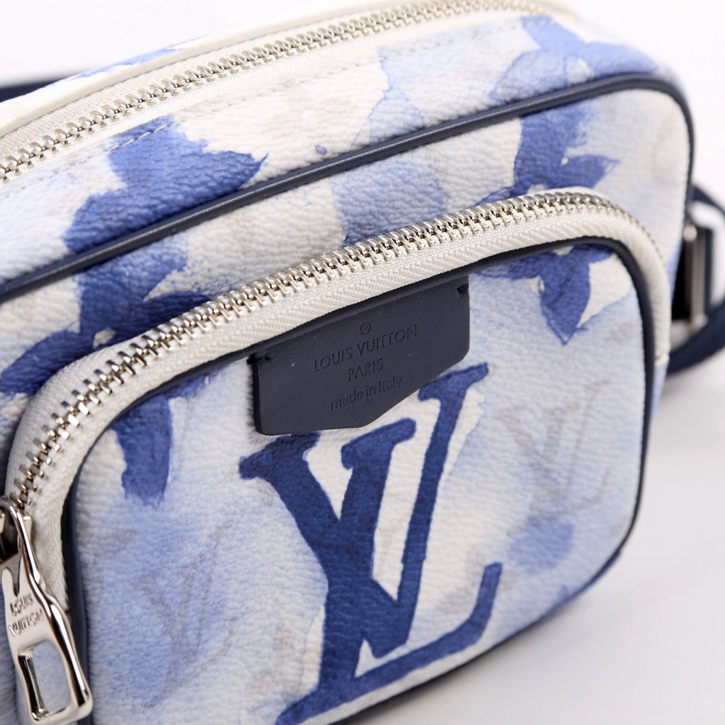Outdoor Pouch Monogram Watercolor