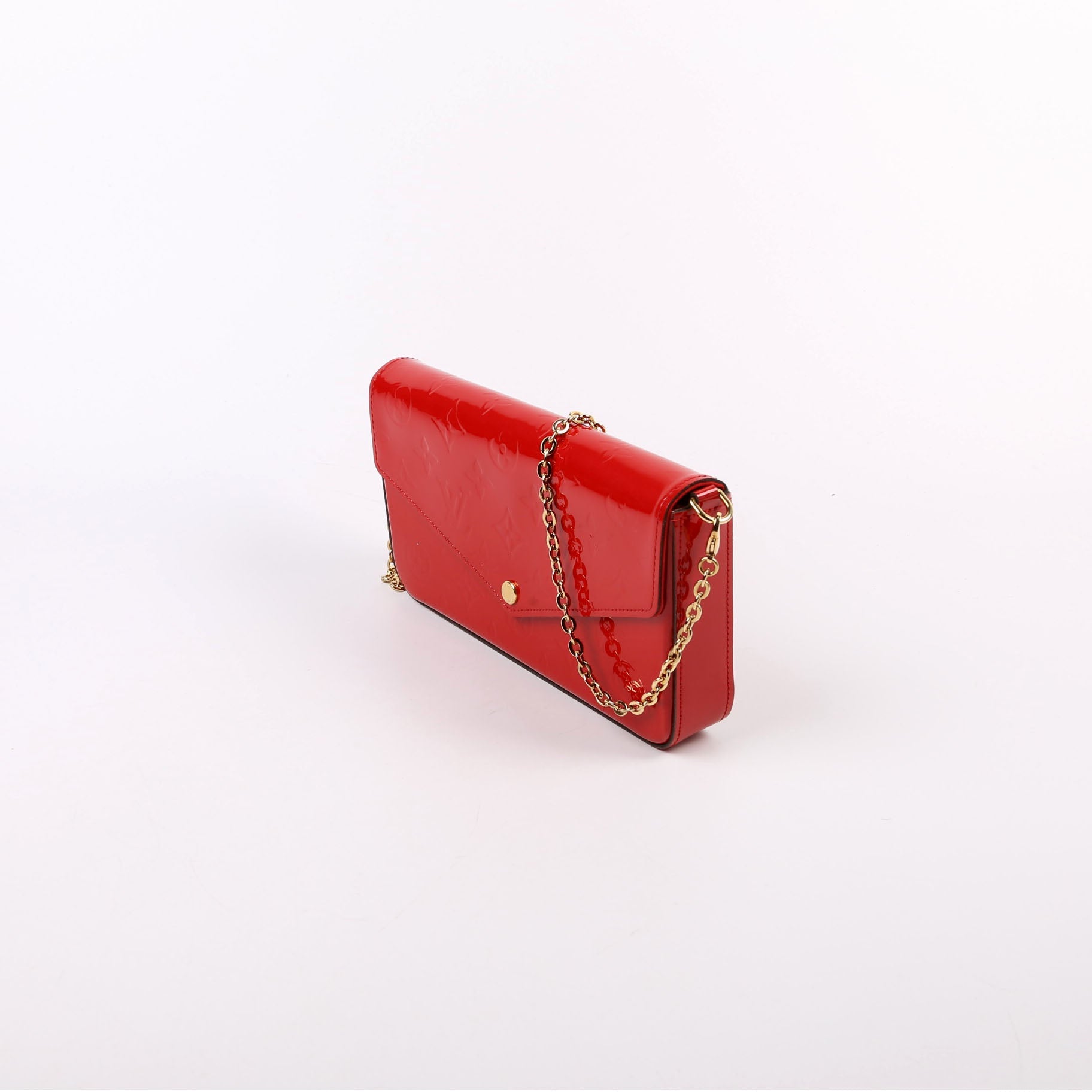 Pochette Felicie Vernis Red