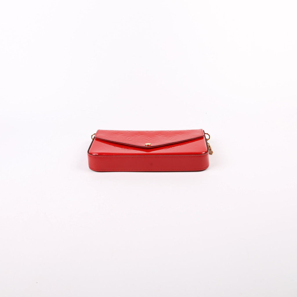 Pochette Felicie Vernis Red