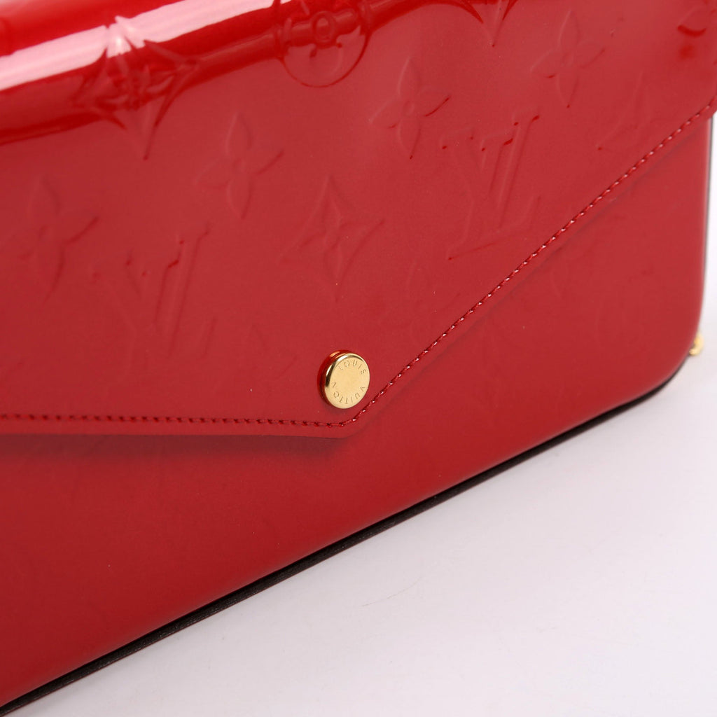 Pochette Felicie Vernis Red