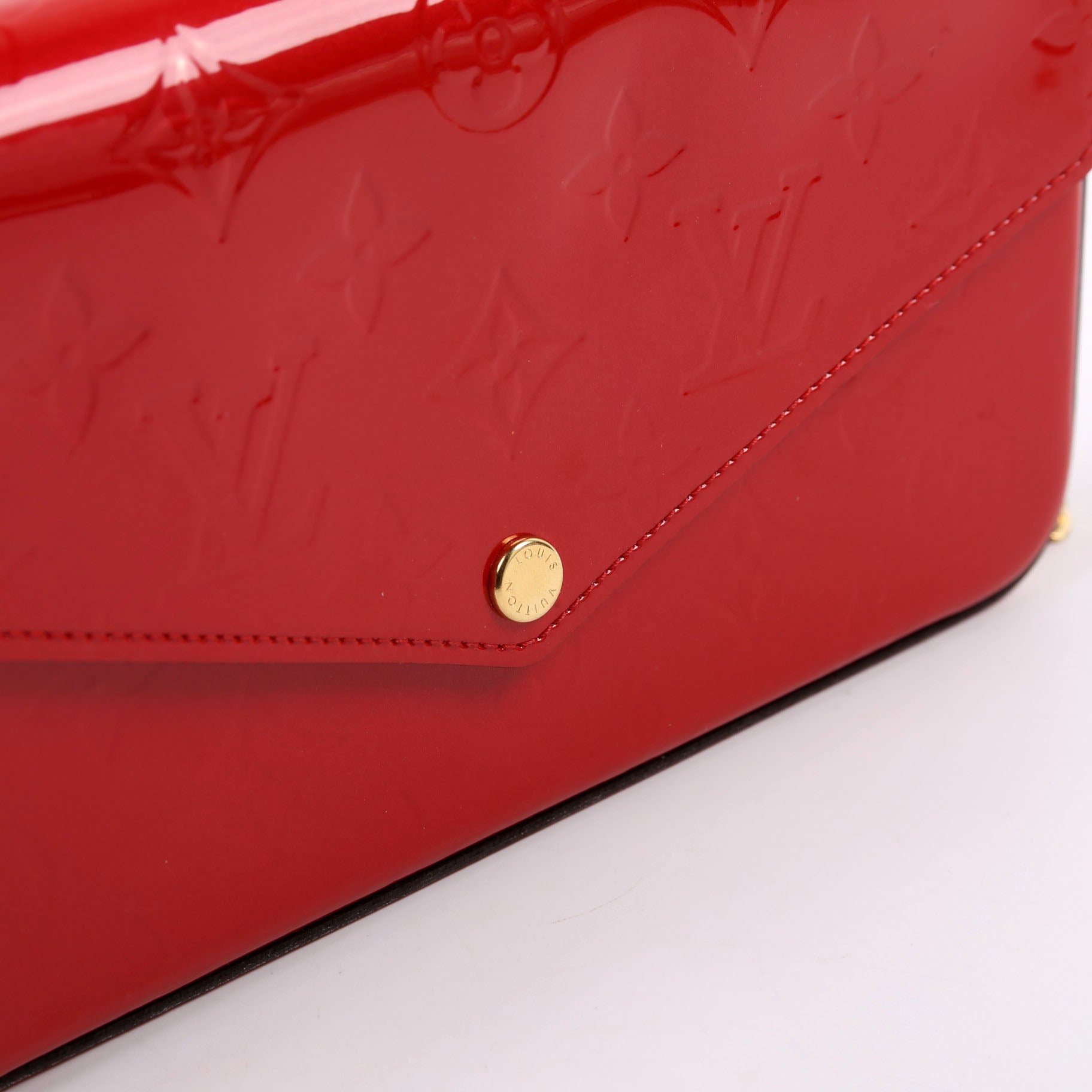 Pochette Felicie Vernis Red
