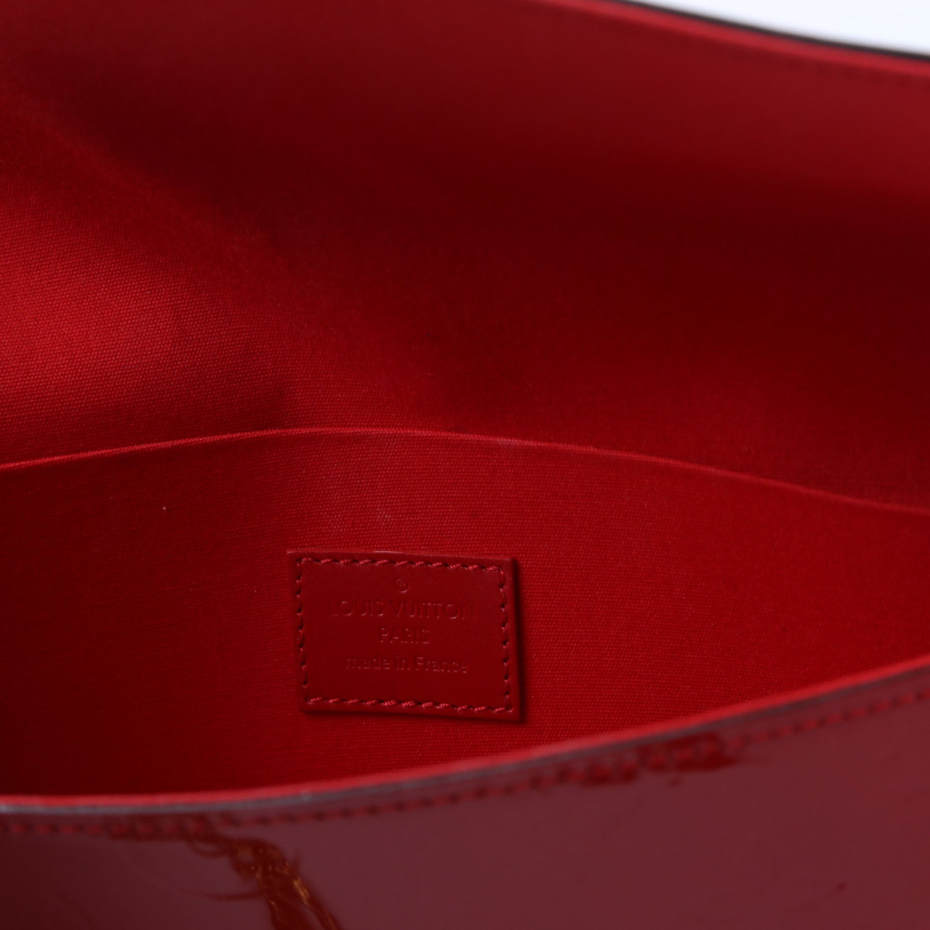 Pochette Felicie Vernis Red