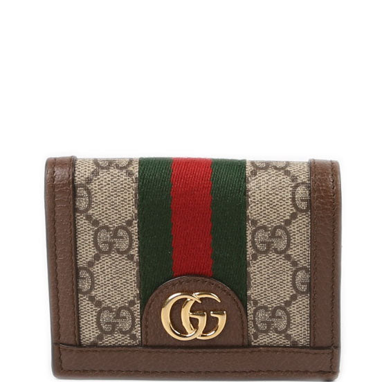 523155 Ophidia GG Card Case Wallet