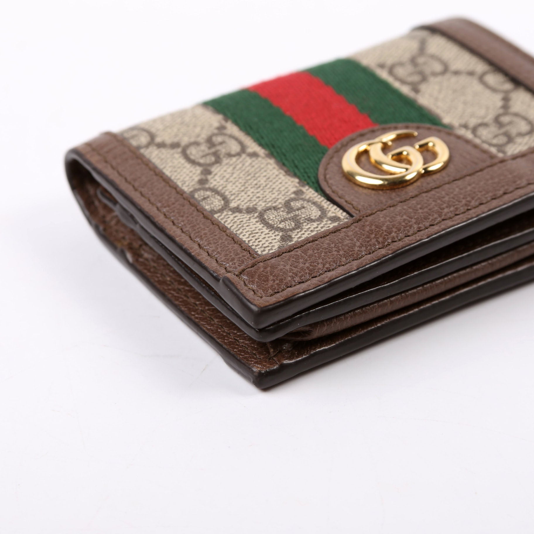 523155 Ophidia GG Card Case Wallet