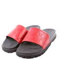 Guccissima/Rubber Slides Size Men's 8 Red