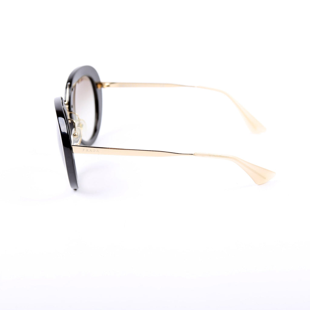 SPR16Q Round Sunglasses Black