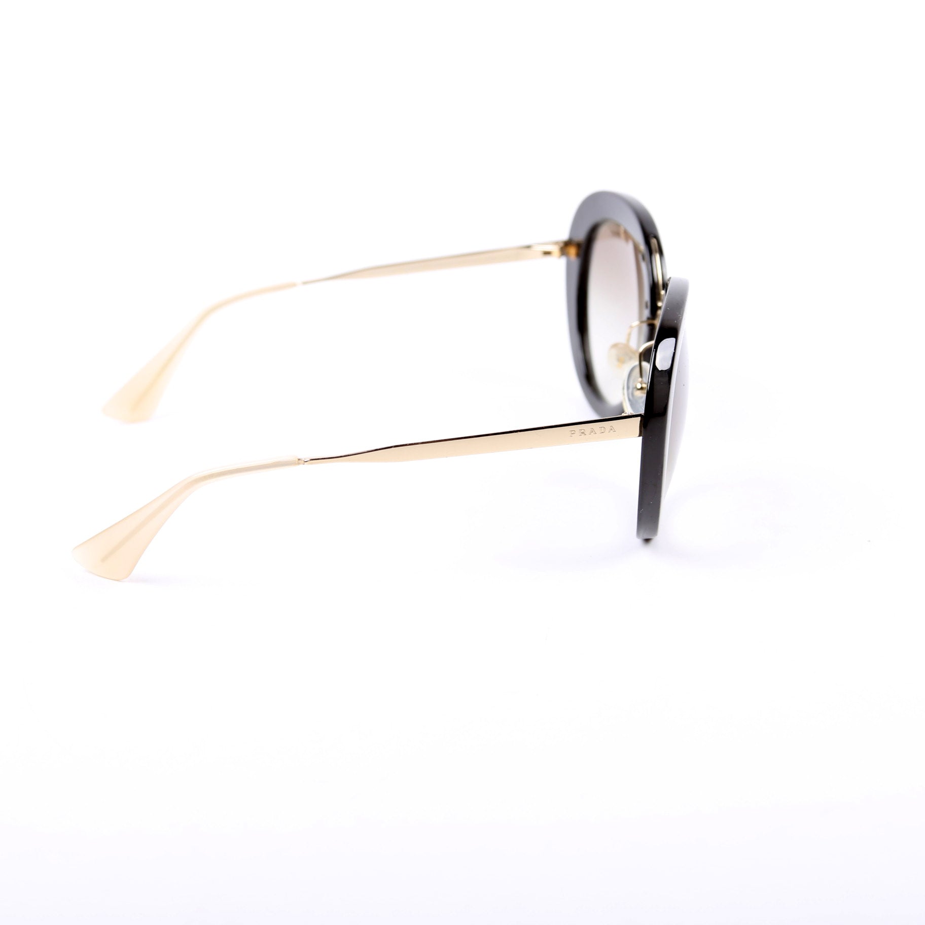 SPR16Q Round Sunglasses Black
