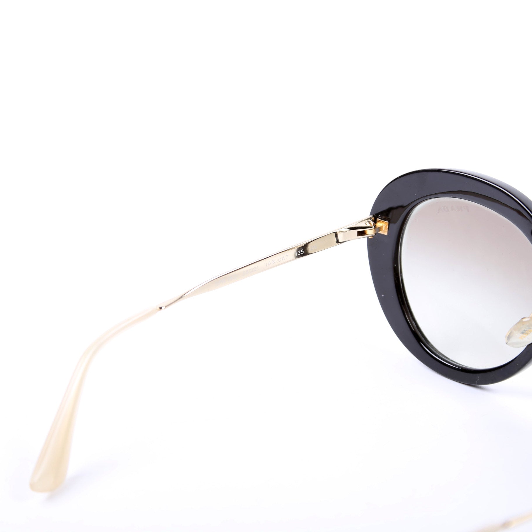 SPR16Q Round Sunglasses Black