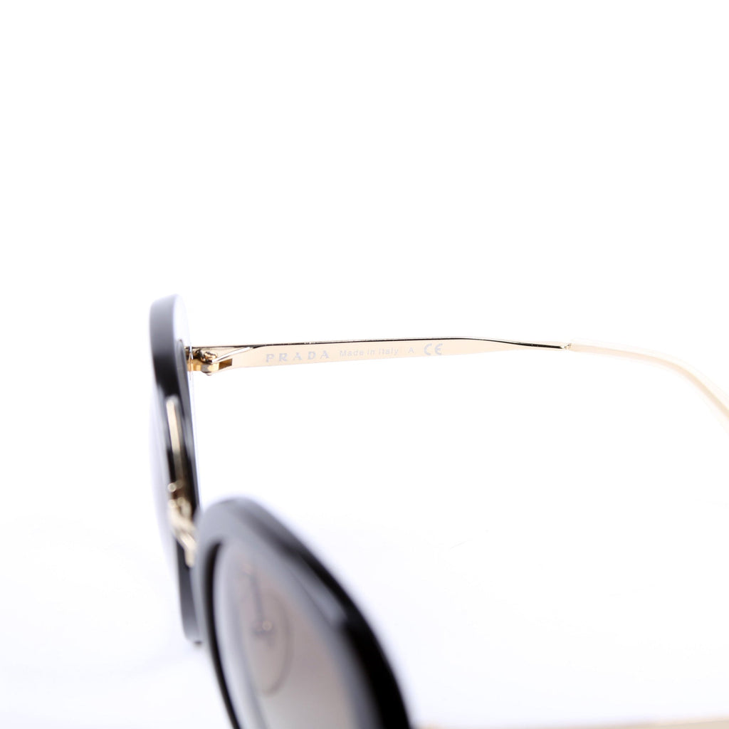 SPR16Q Round Sunglasses Black