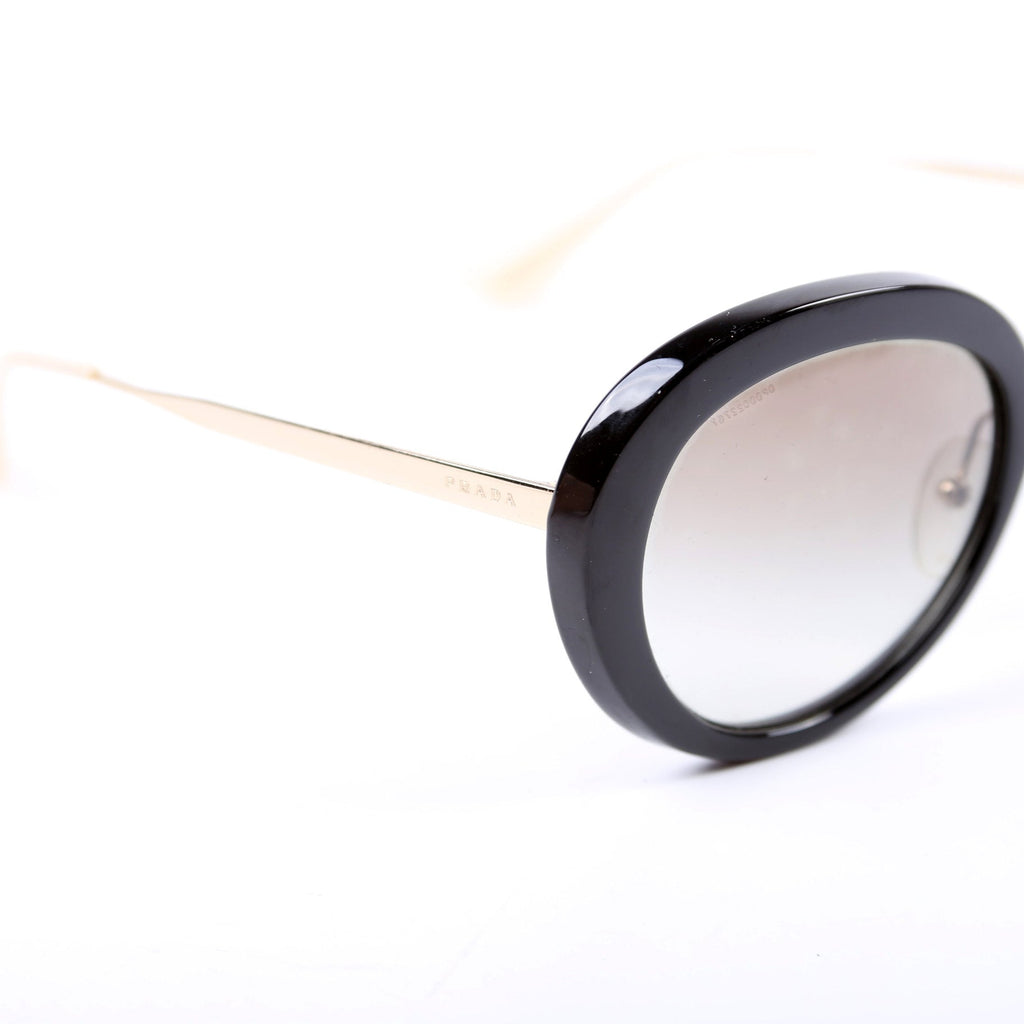 SPR16Q Round Sunglasses Black