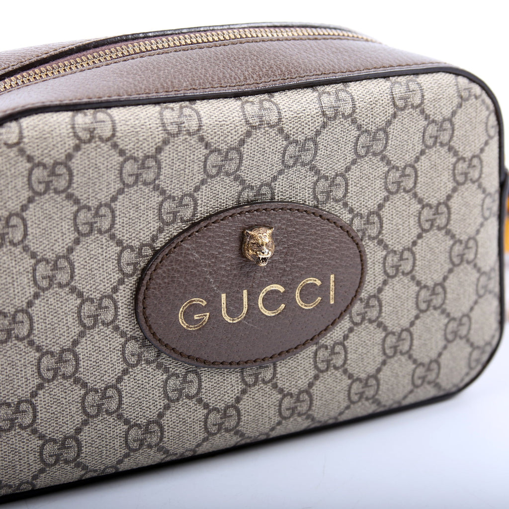 476466 GG Supreme Messenger Bag Brown
