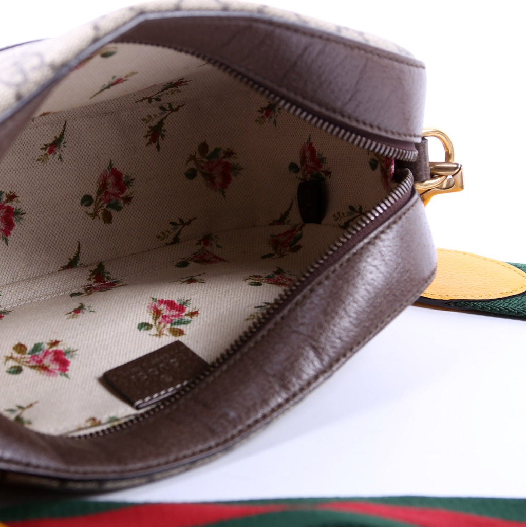 476466 GG Supreme Messenger Bag Brown