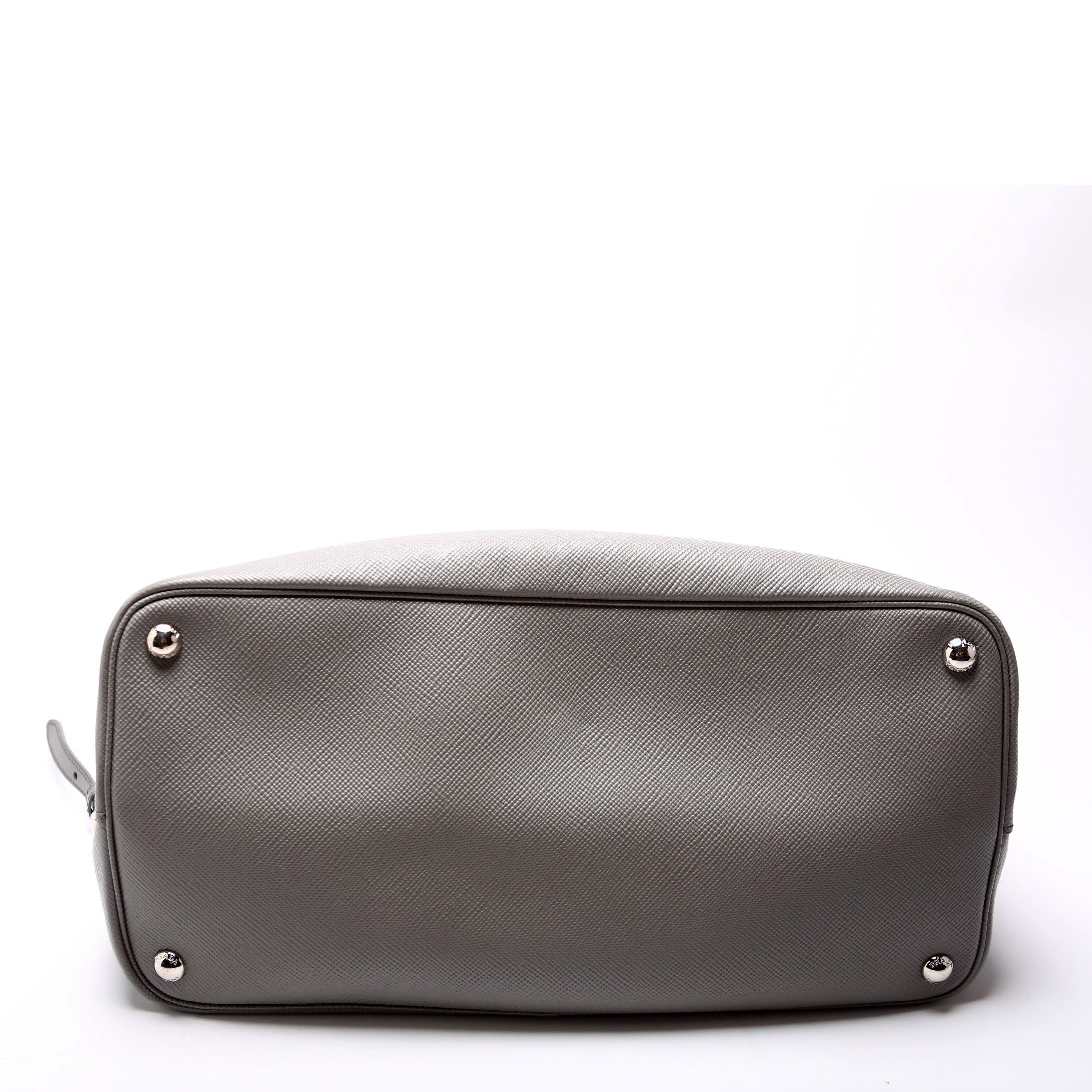 Saffiano Cuir Double Large Grey