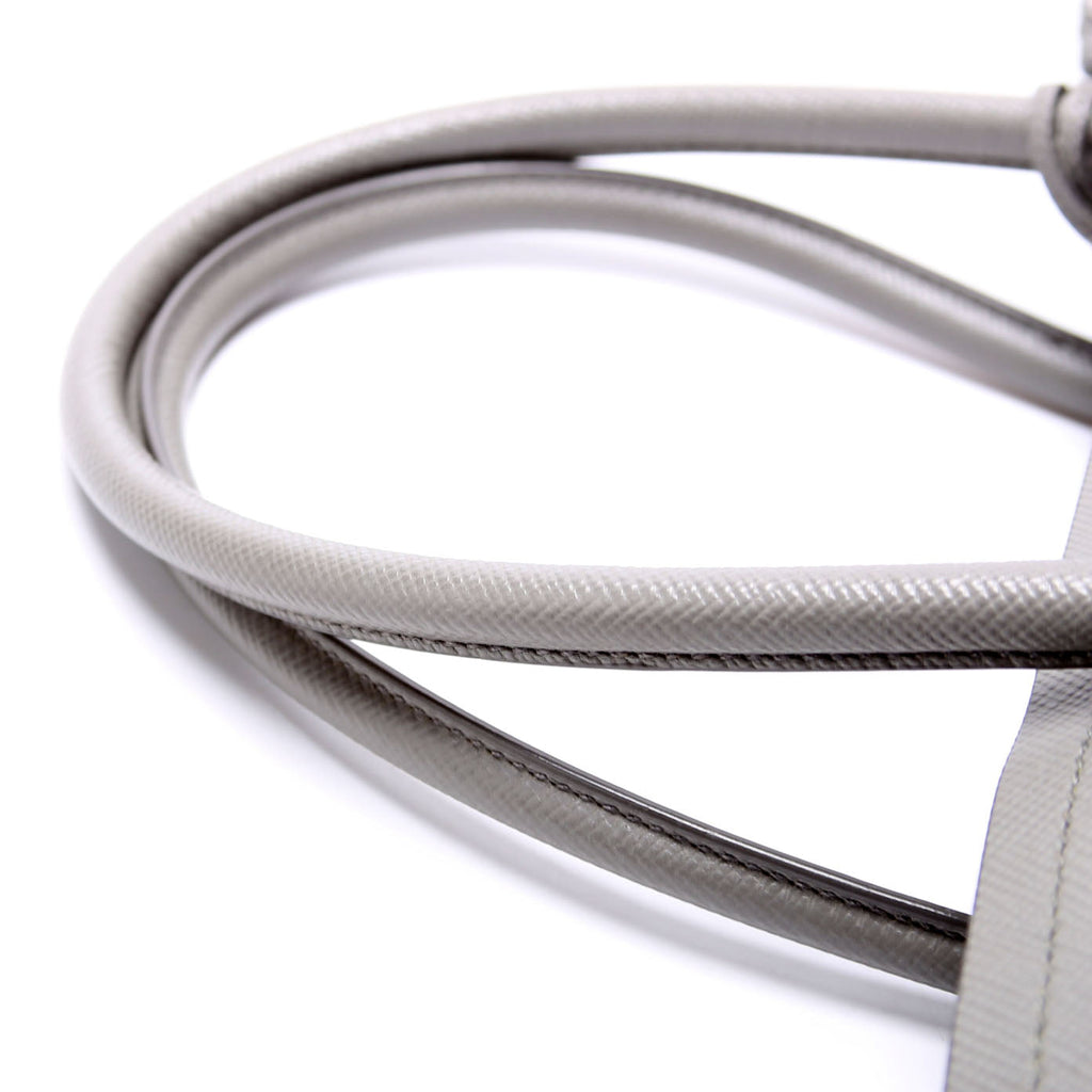 Saffiano Cuir Double Large Grey