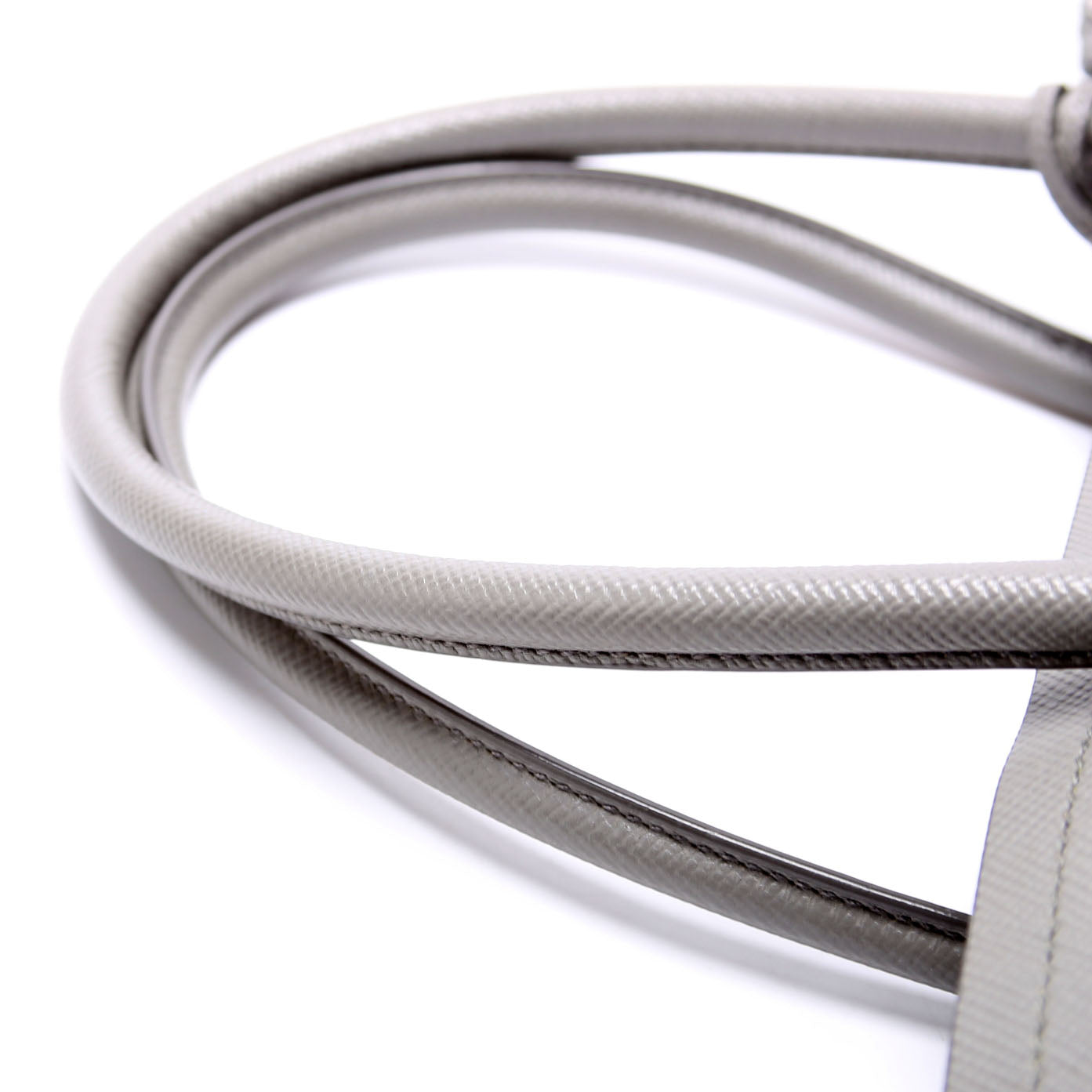 Saffiano Cuir Double Large Grey