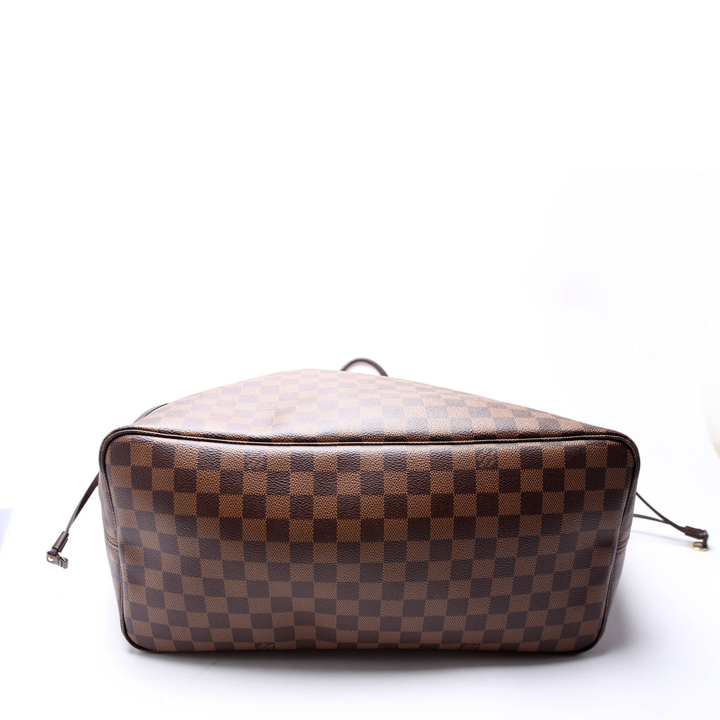 Neverfull W/Wallet GM Damier Ebene Red