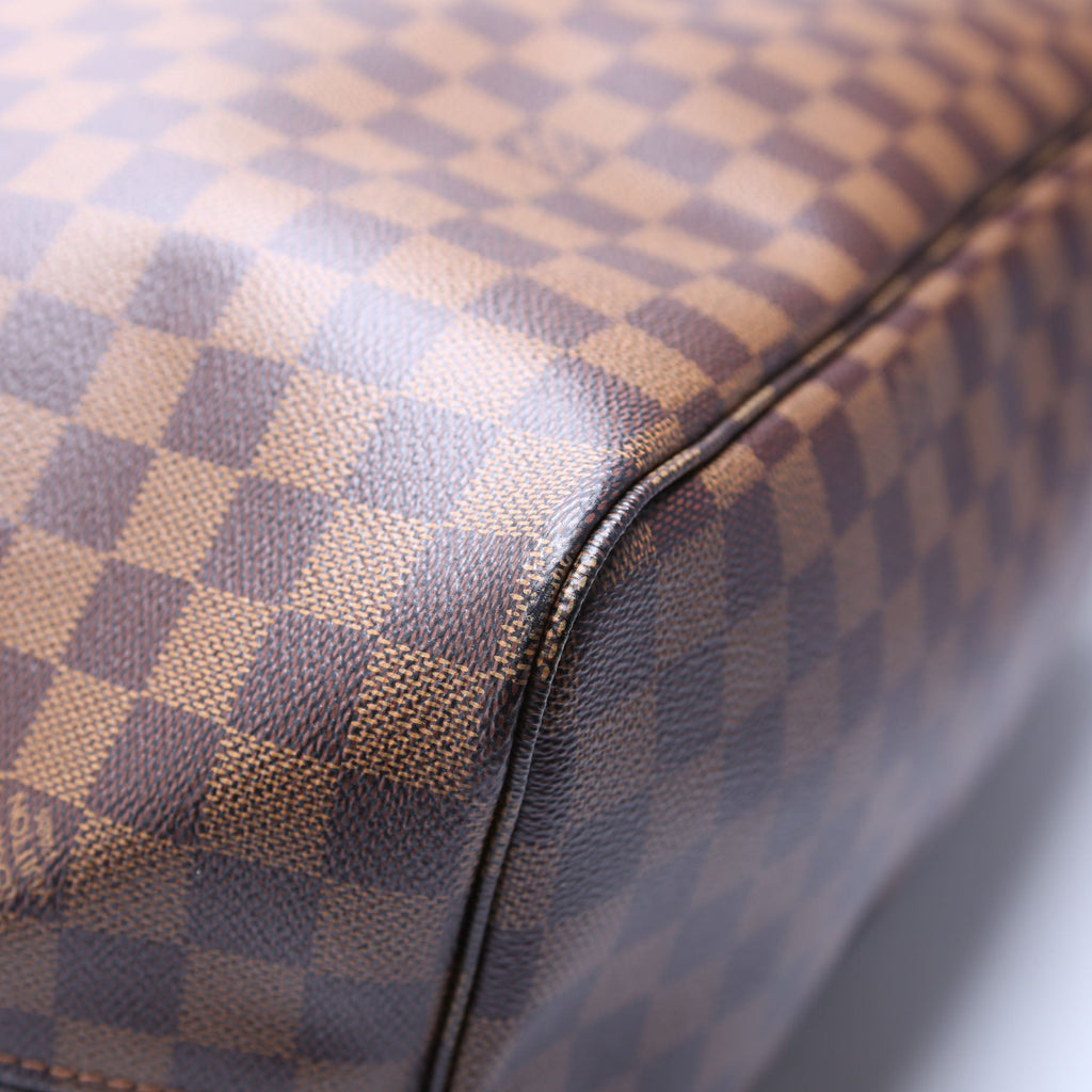 Neverfull W/Wallet GM Damier Ebene Red